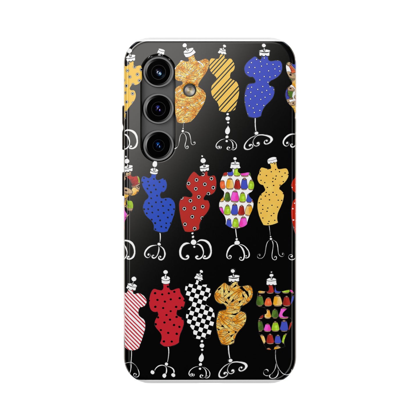 Go Figure Black / Multi Phone Case