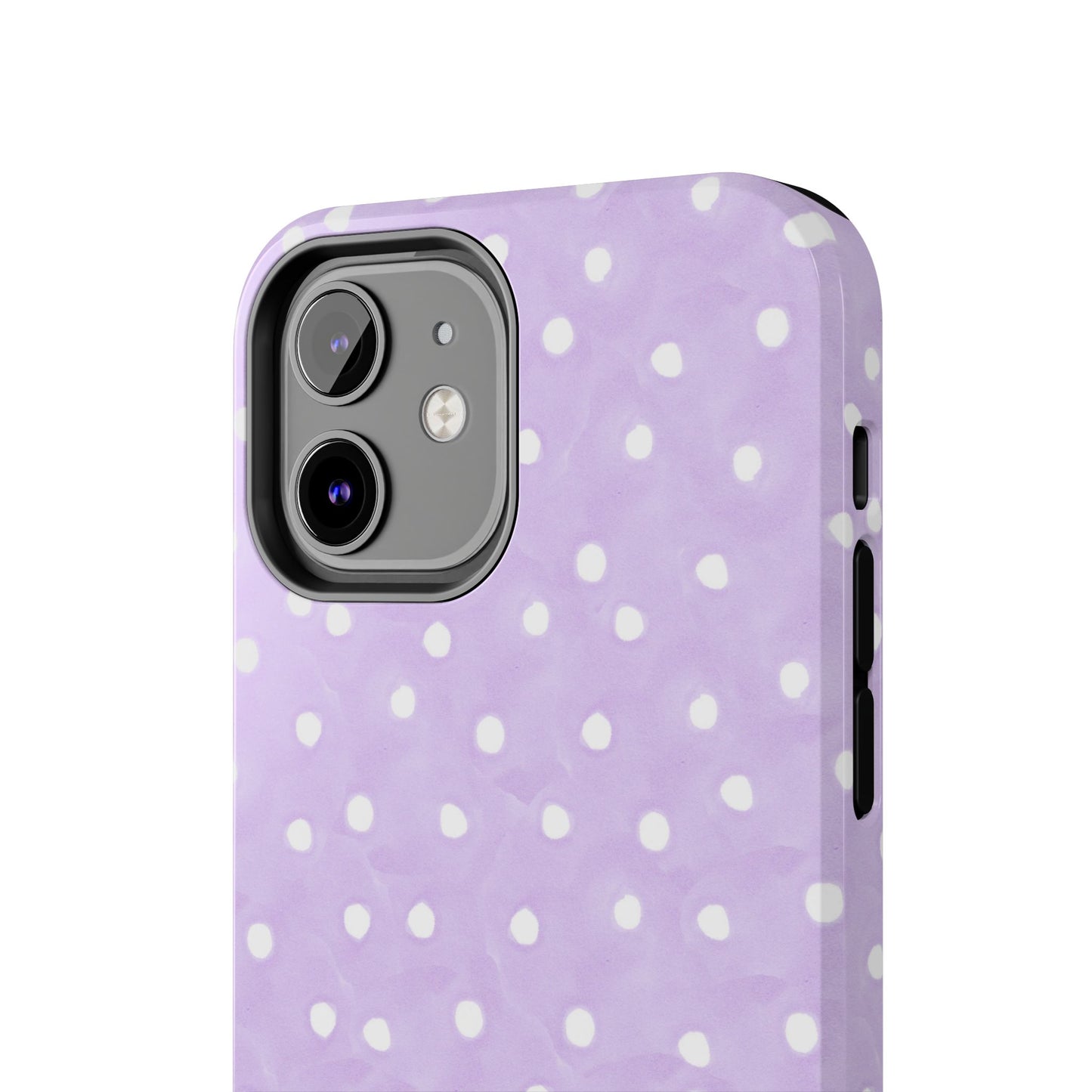 Space Dots Lilac / White Phone Case
