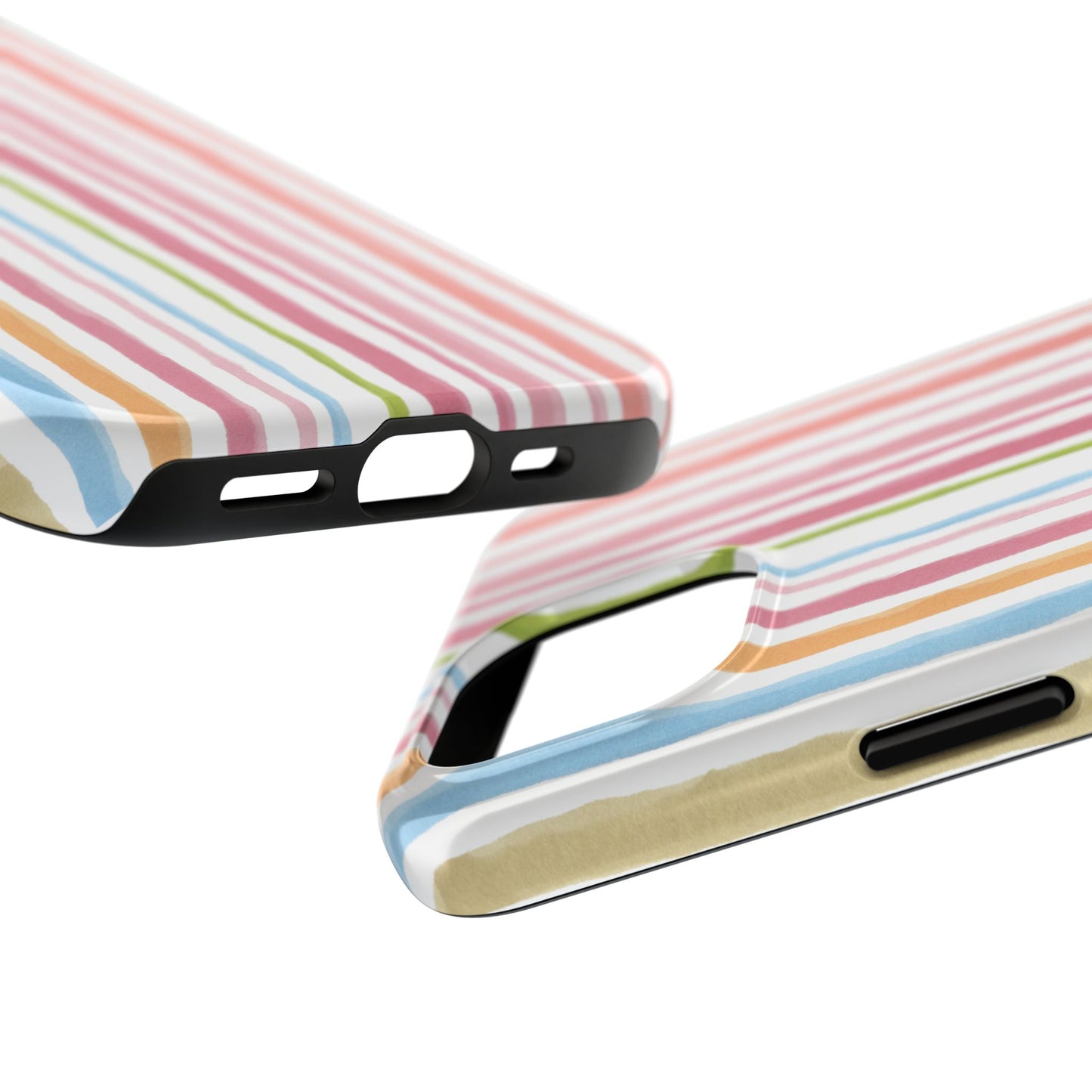 Swim Stripe Pastel Phone Case