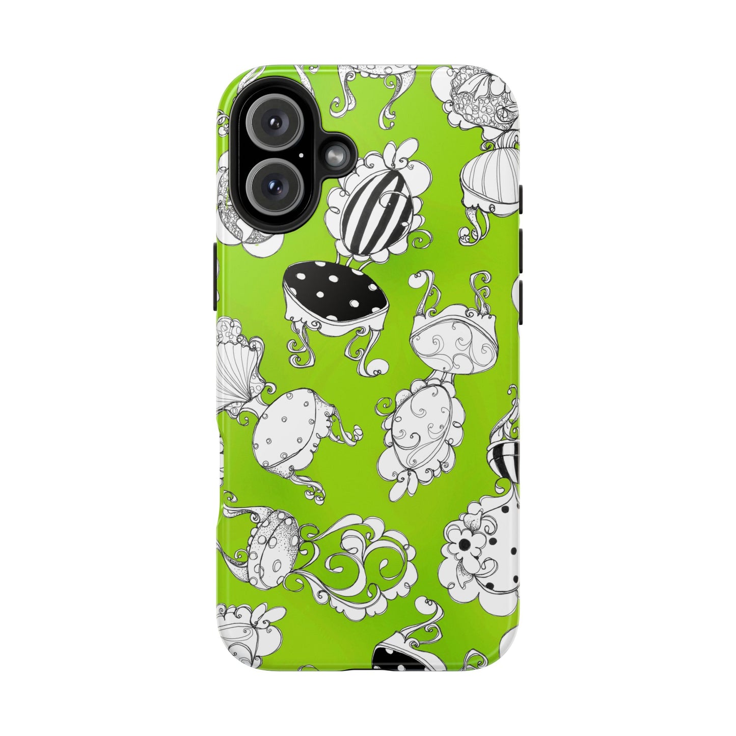 Bistro Chairs Lime Phone Case