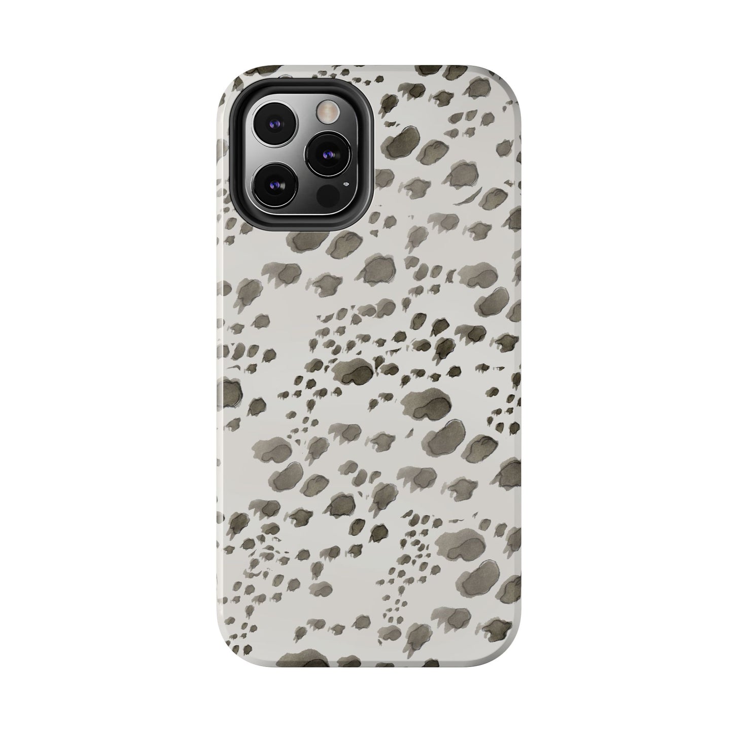 Kitty Dots Gray Phone Case