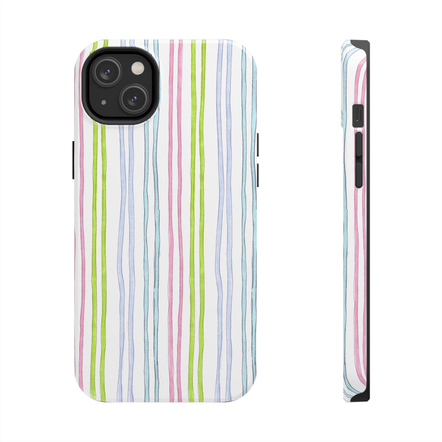 Belle Stripe White Phone Case