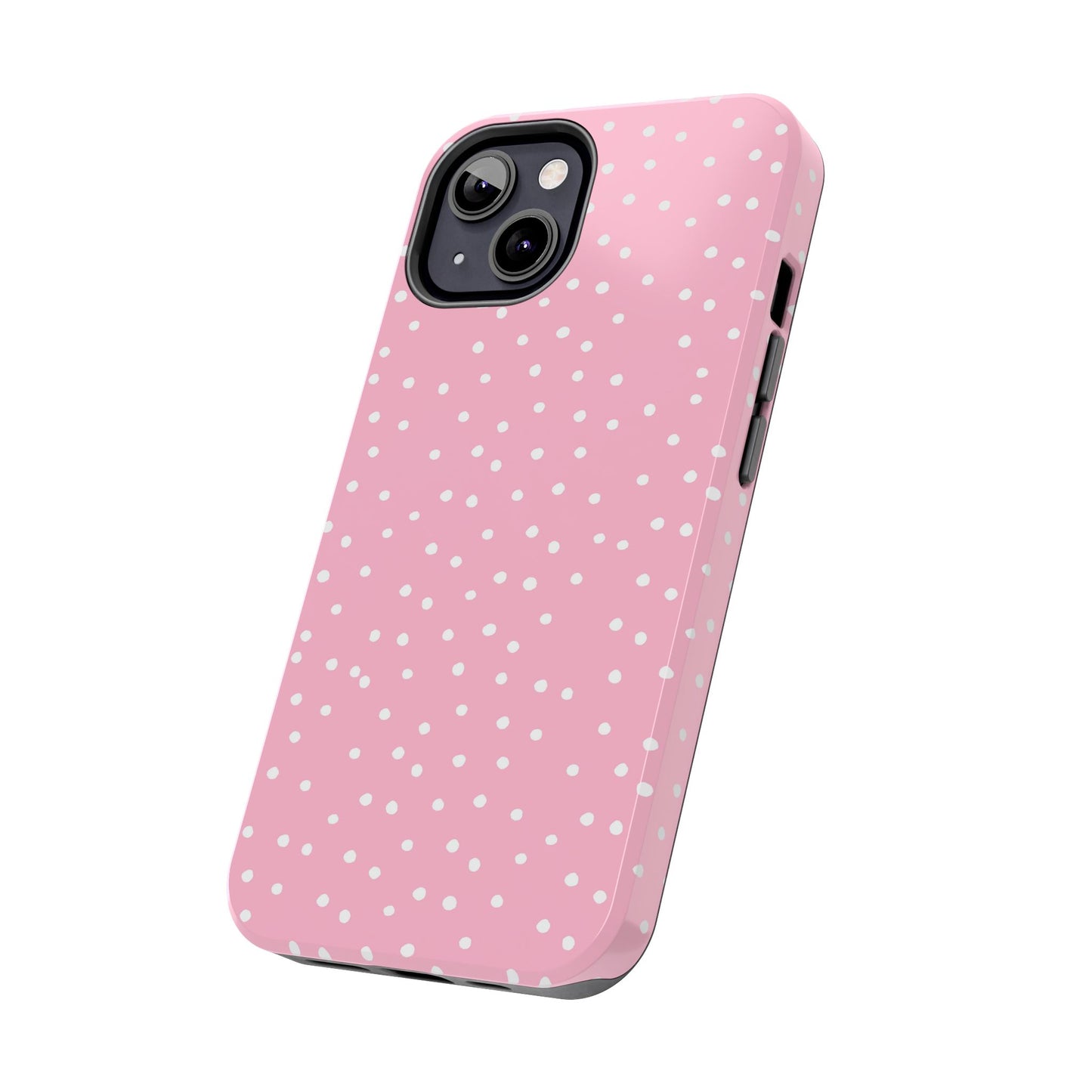 Dinky Dots Pink / White Phone Case