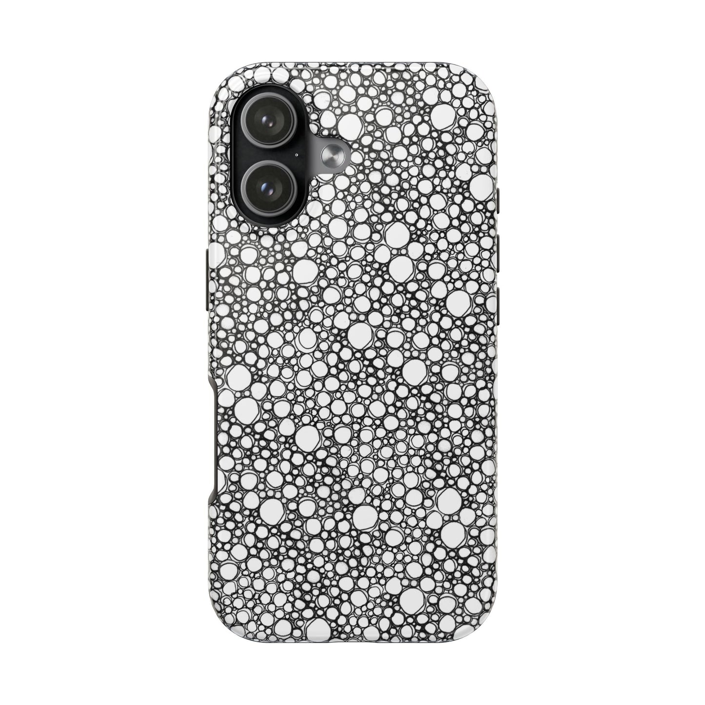 Air Bubbles Black Phone Case