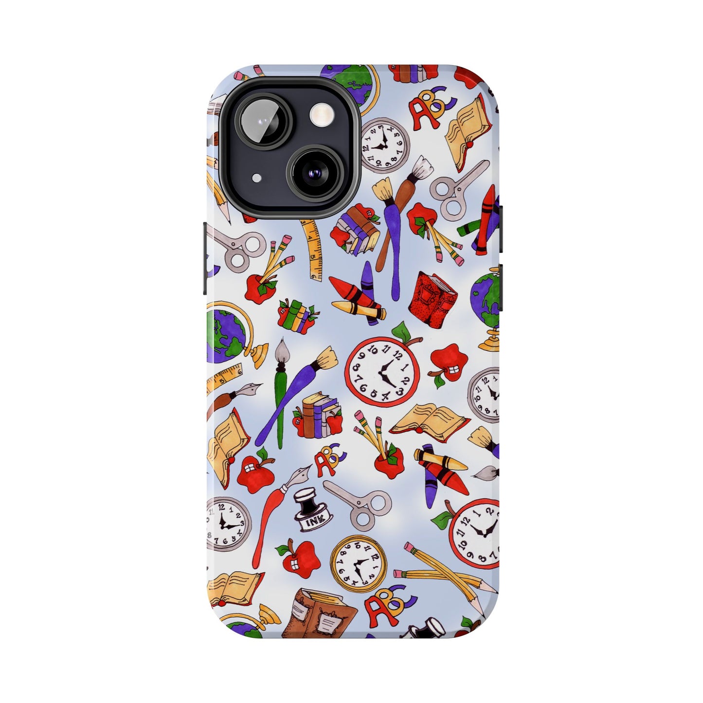 School Stuff Blue Sky Phone Case