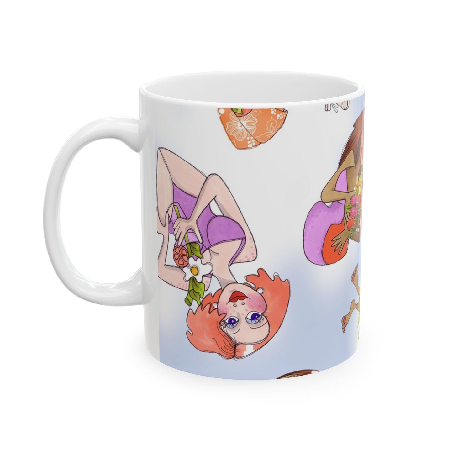 Island Toss Blue Sky Cup