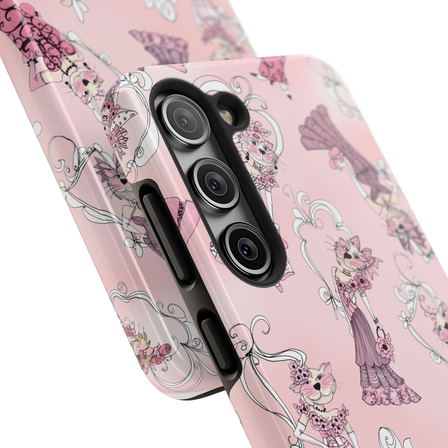 Lady Cats Tossed Phone Case