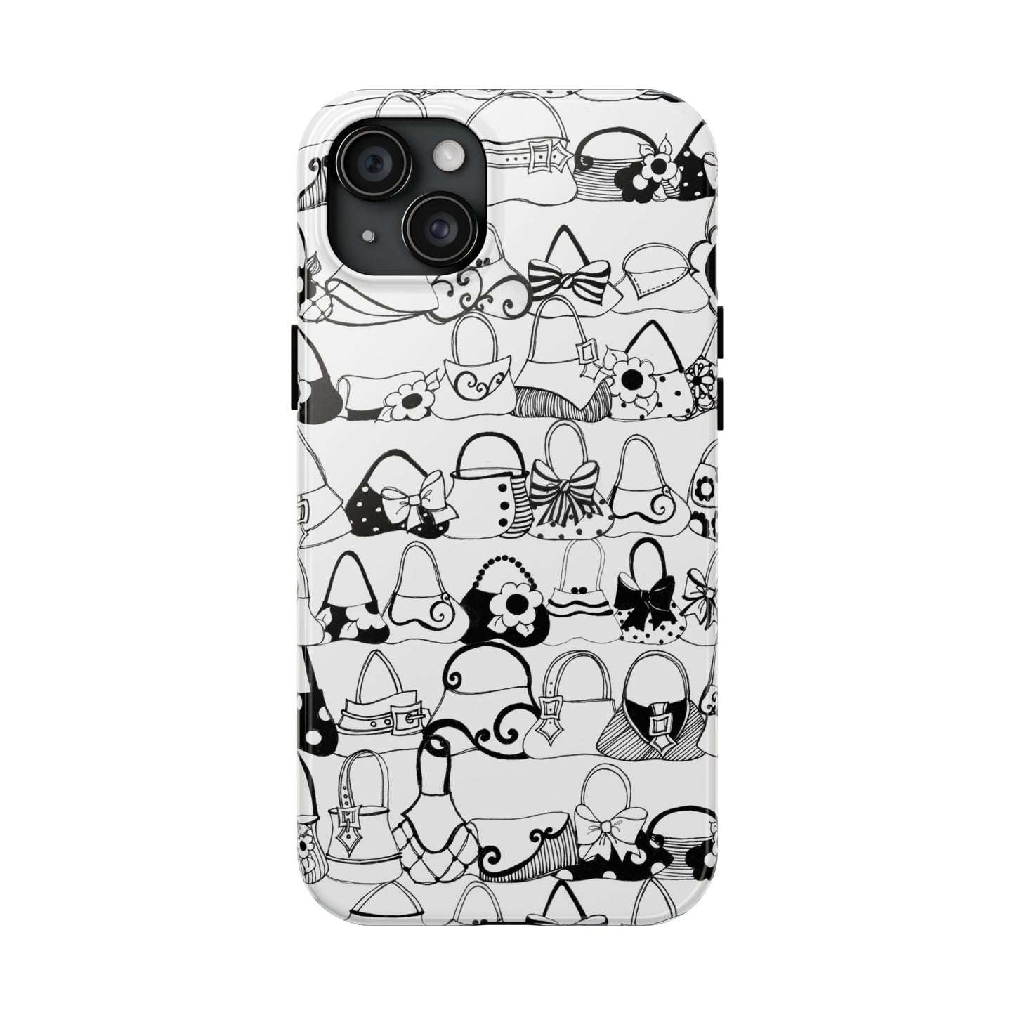 Purse Shelf White Phone Case