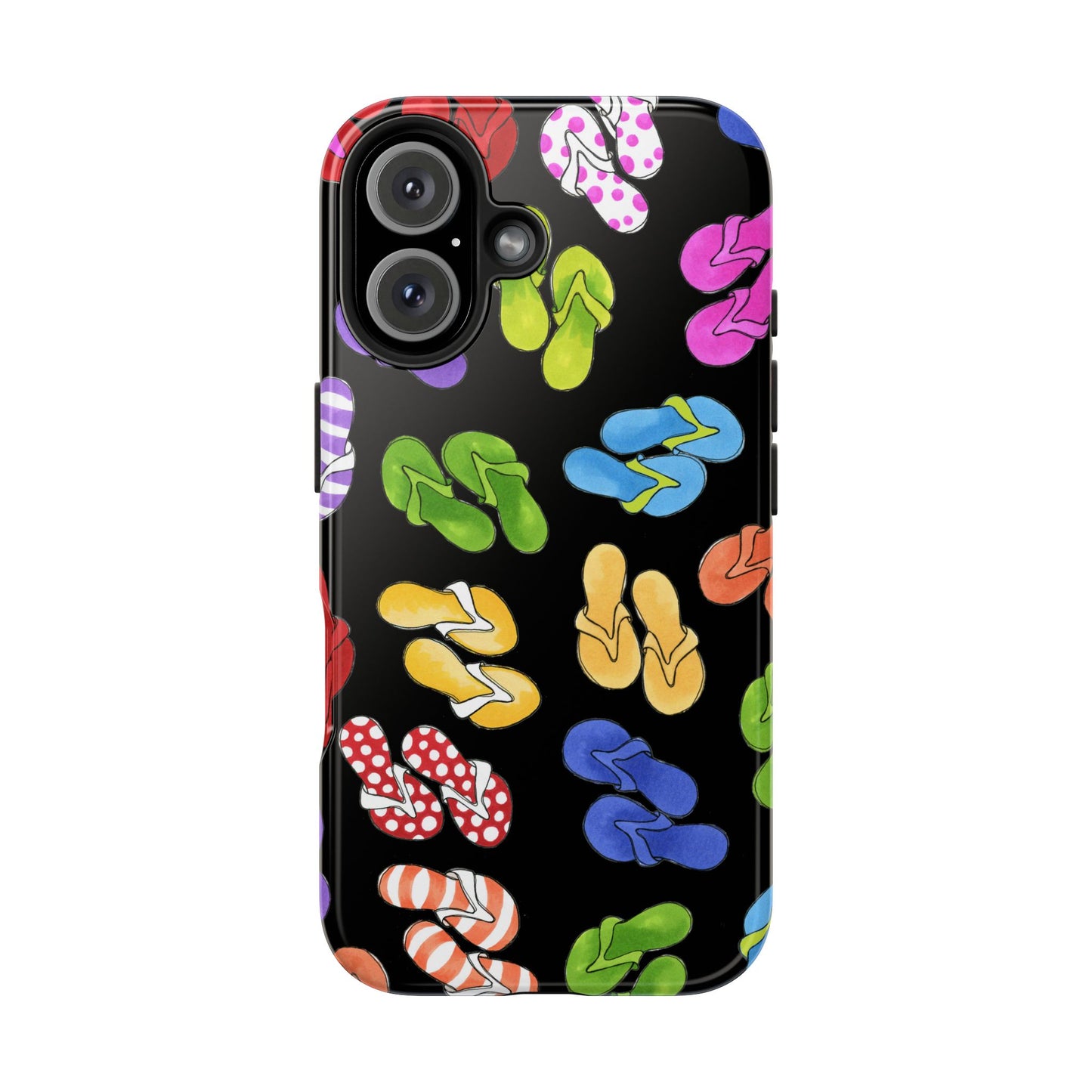 Fun Flops Black Phone Case
