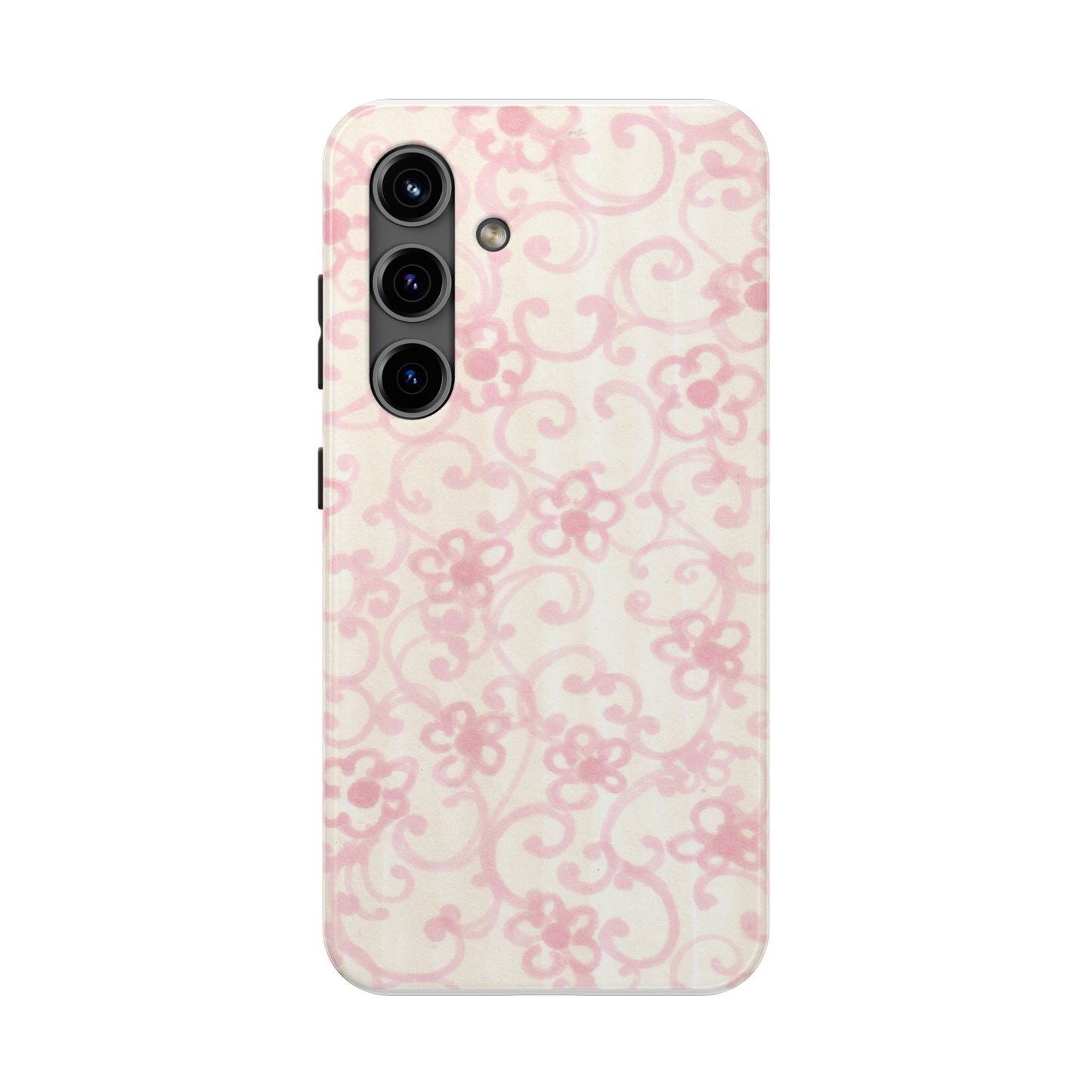 Floral Scroll Phone Case