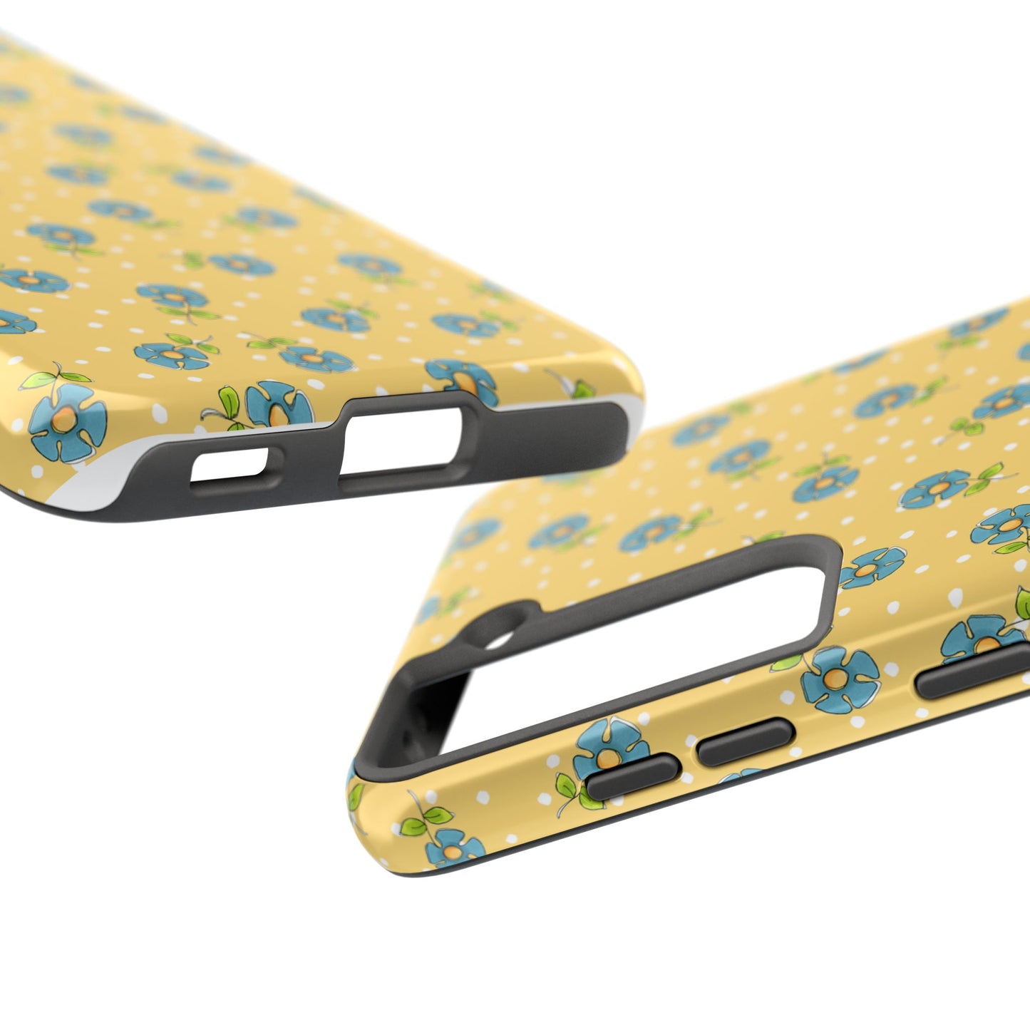 Daisy Dots Yellow Phone Case