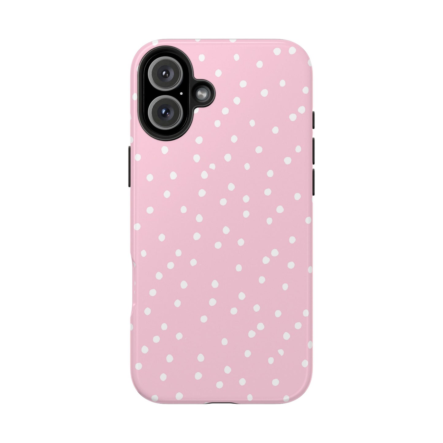 Space Dots Pink / White Phone Case