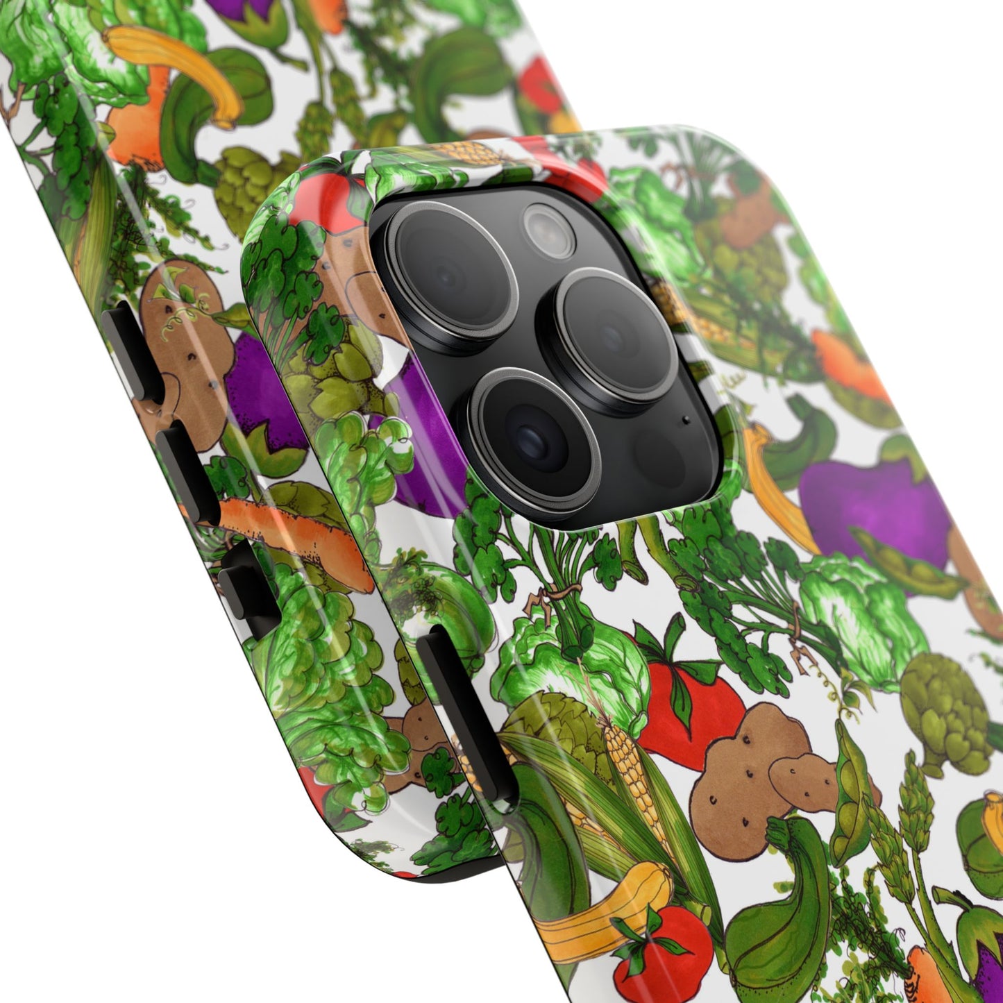 Veggie Jungle White Phone Case
