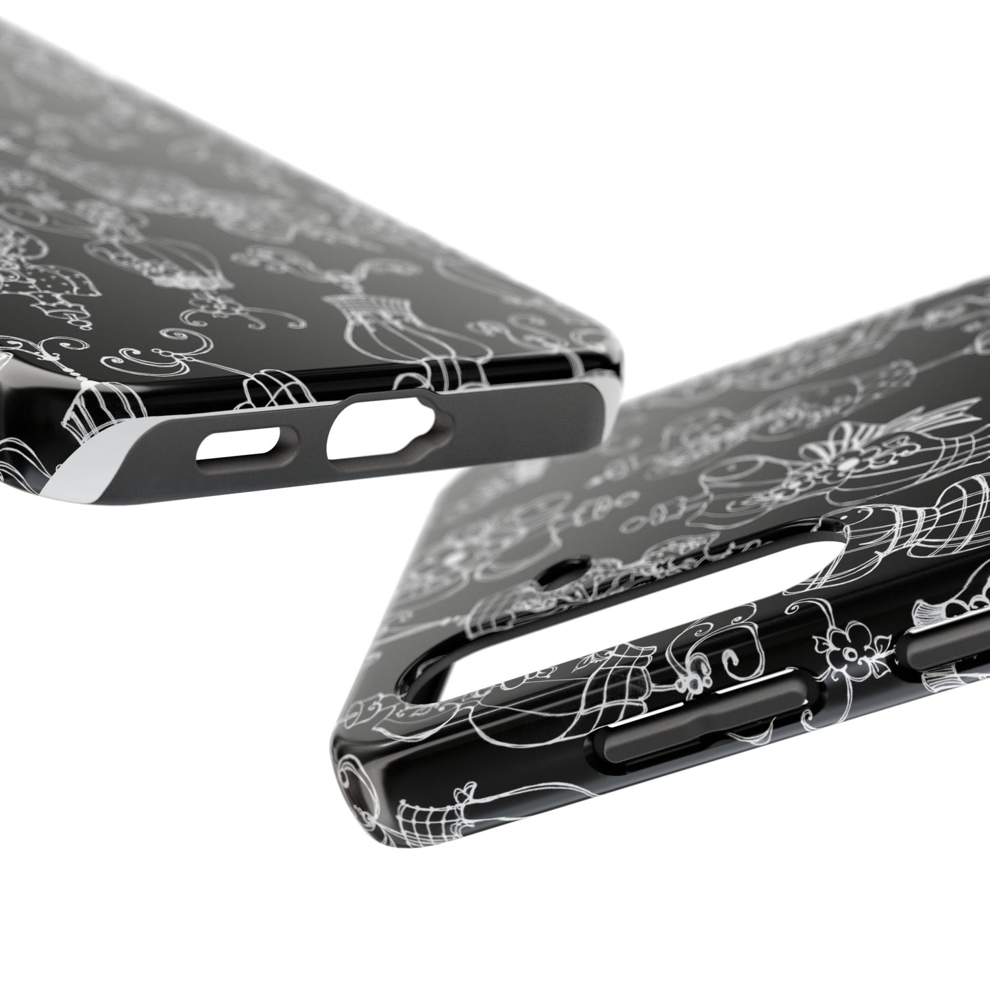 Mannequinique Black / White Phone Case