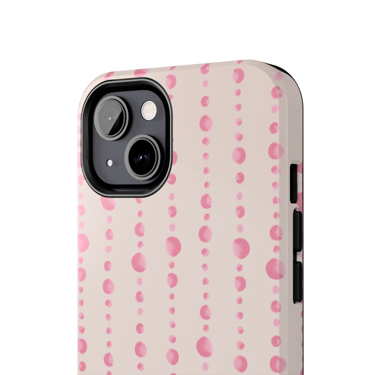 Beaded Curtain Vanilla / Pink Phone Case