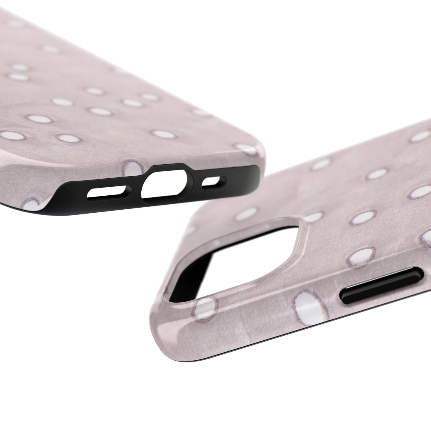 Dinky Dots Silver Phone Case