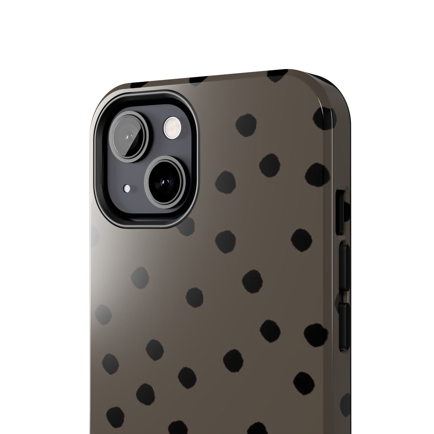 Dinky Dots Toast / Black Phone Case