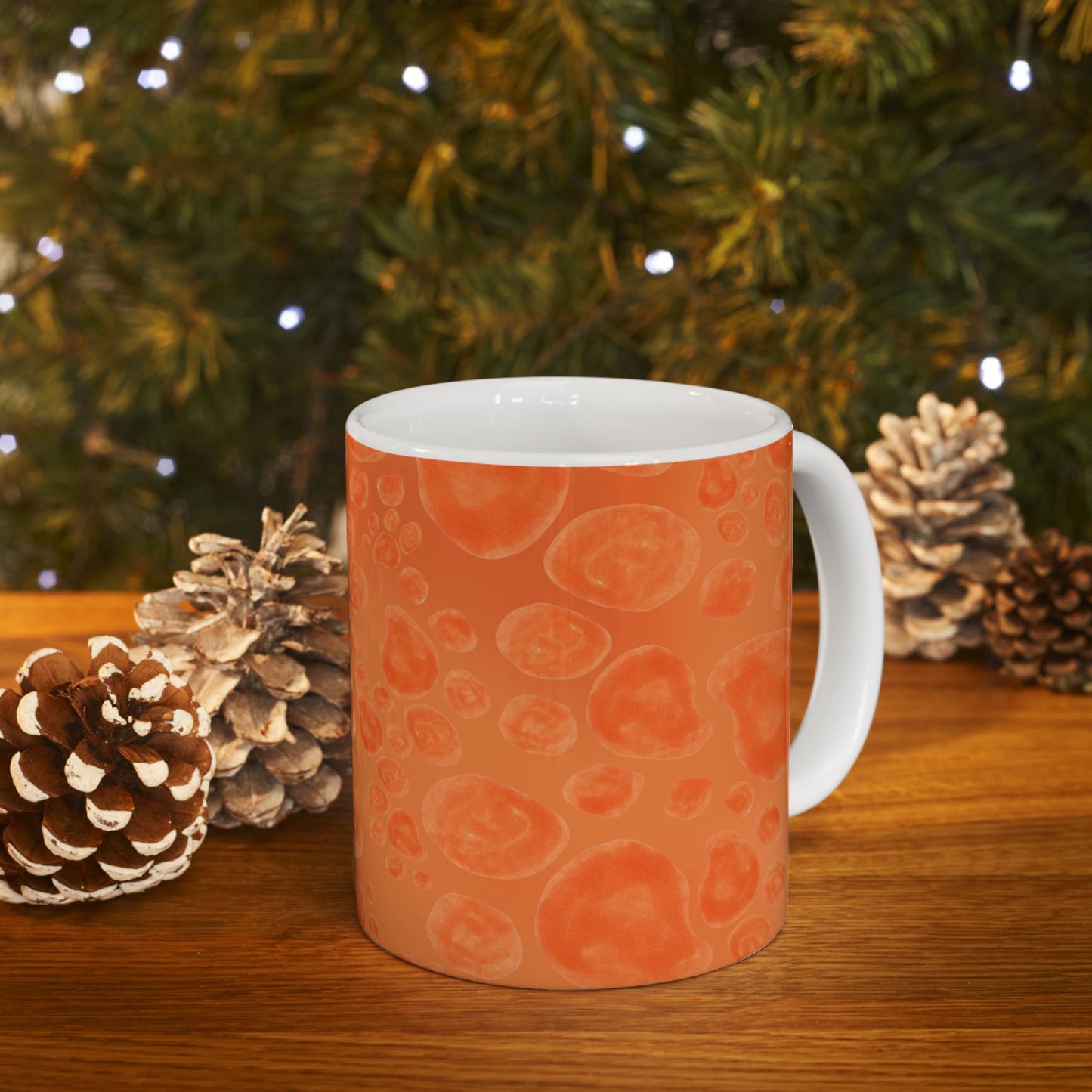Paw Dots Orange Cup