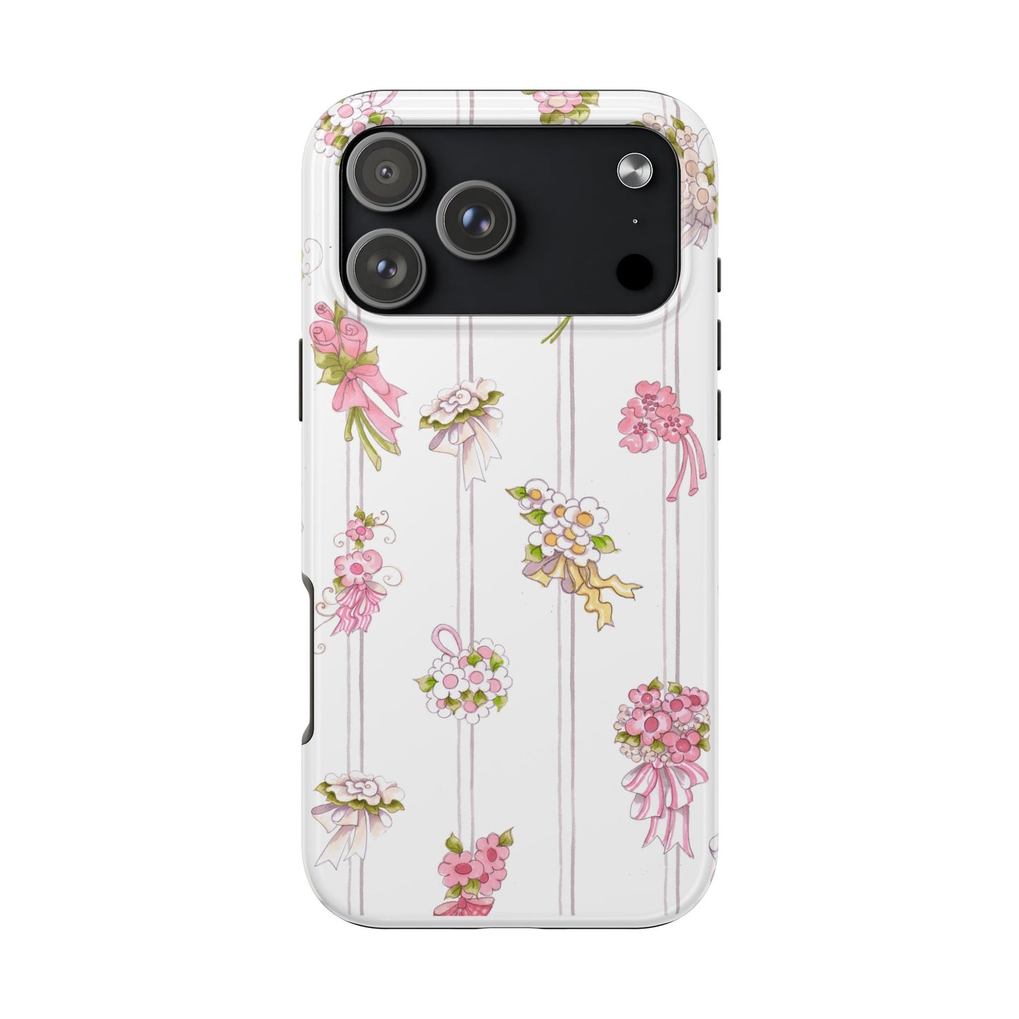 Bouquet Stripe Phone Case