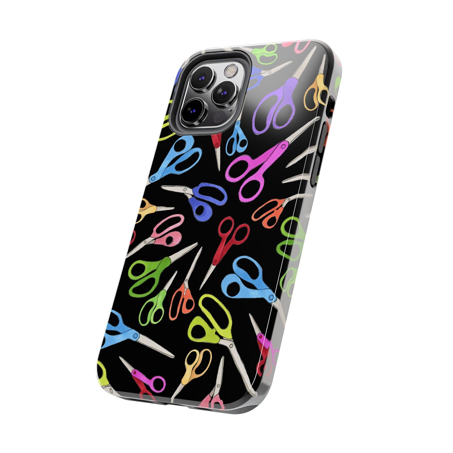 Shear Fun Black Phone Case