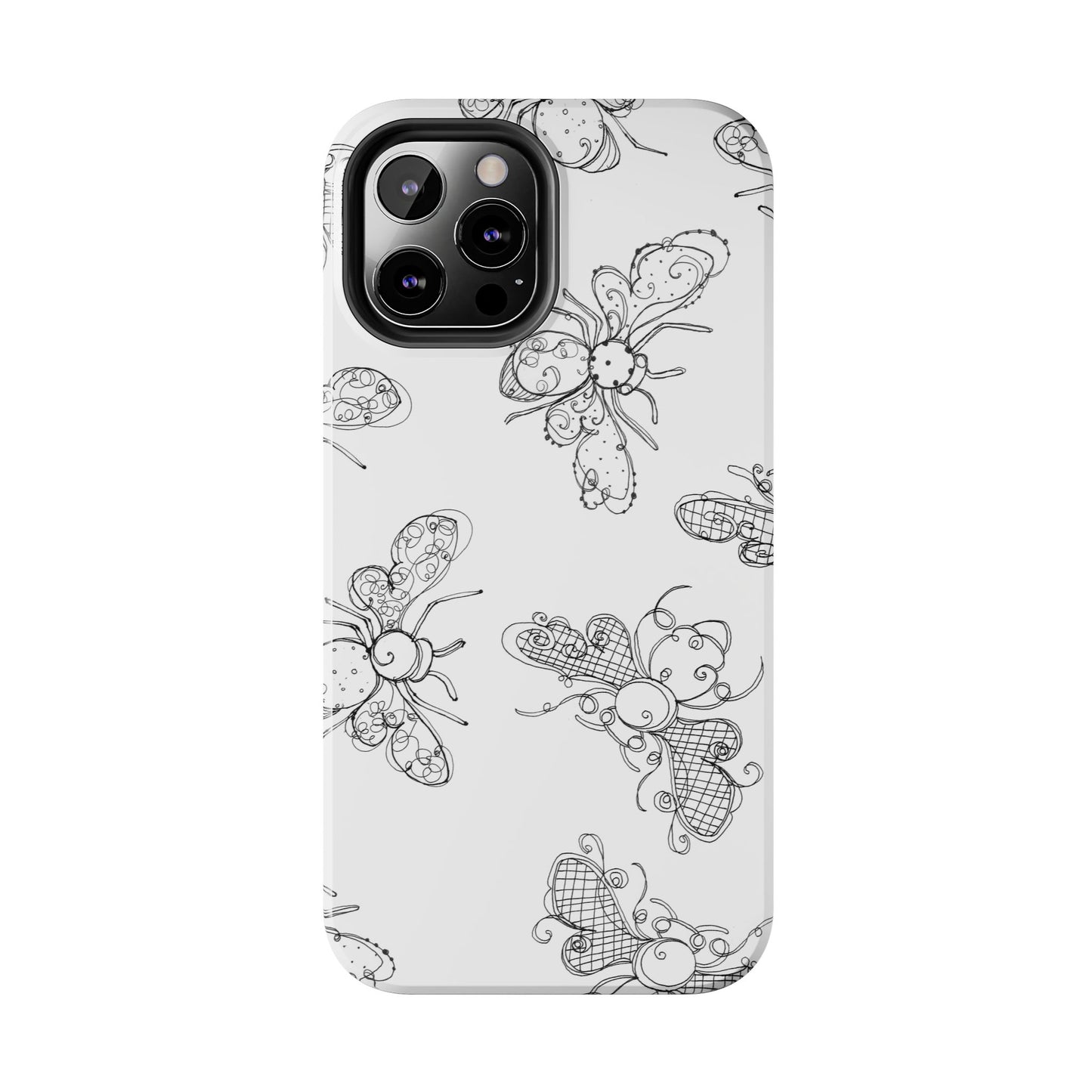 Busy Bees White Phone Case