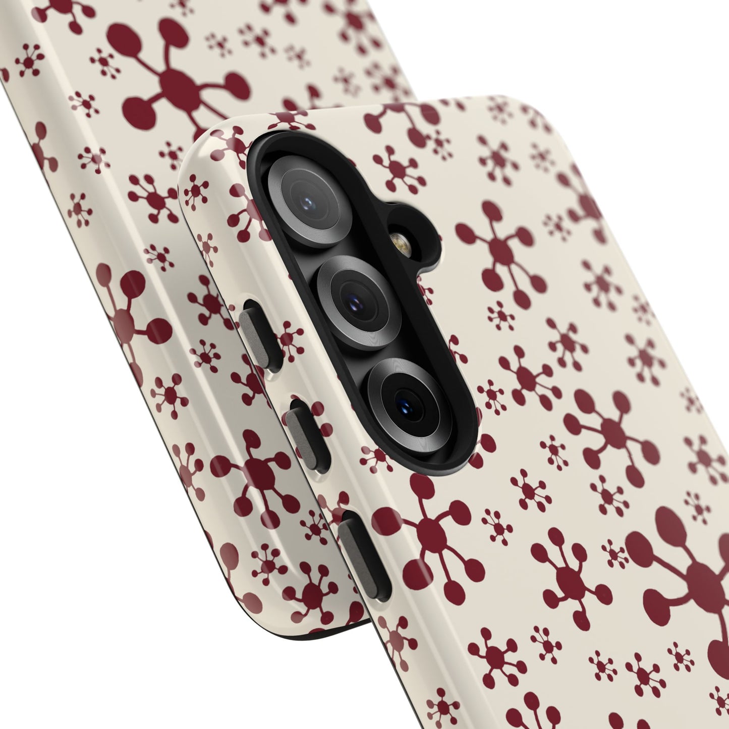 Jacks Ivory / Red Phone Case