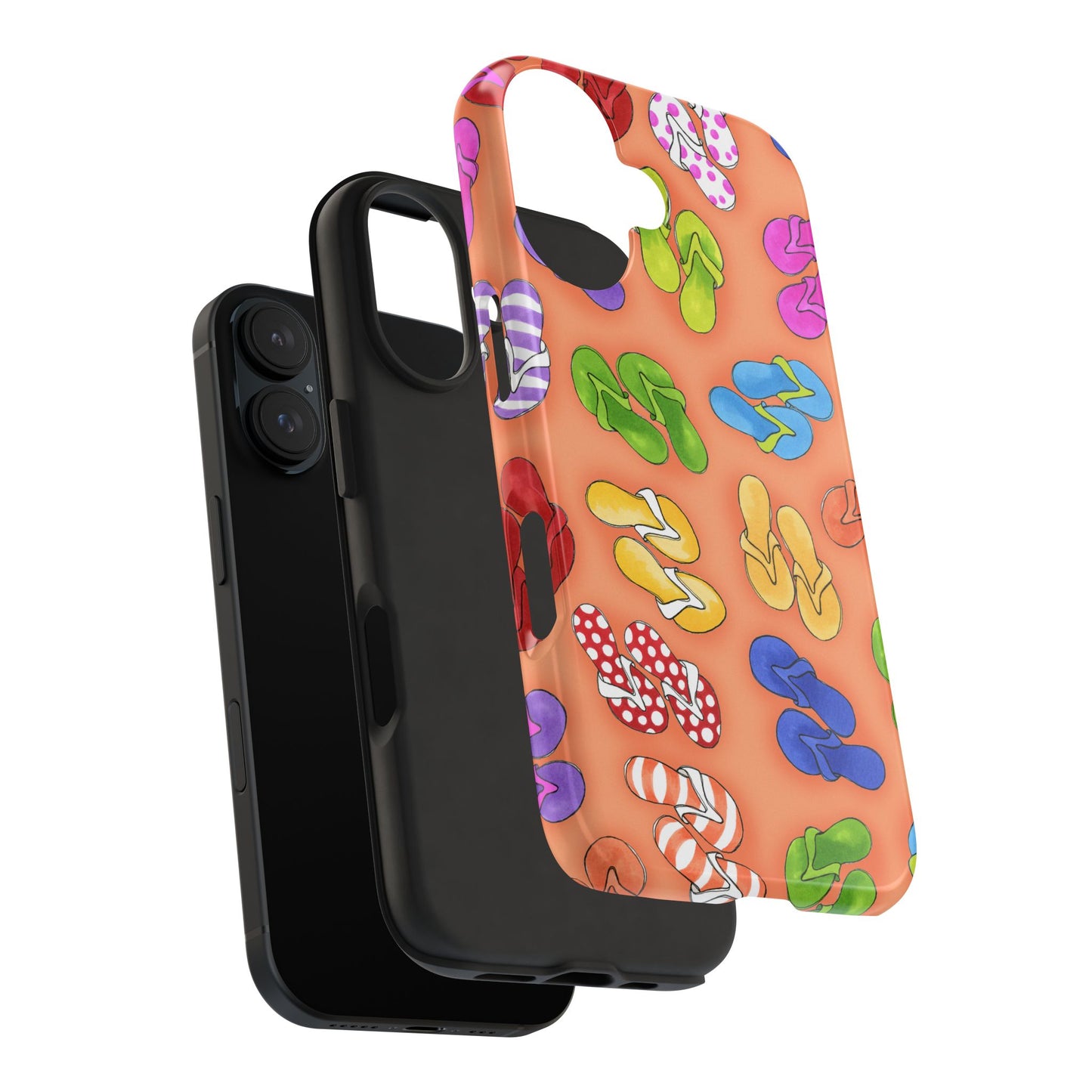 Fun Flops Orange Phone Case
