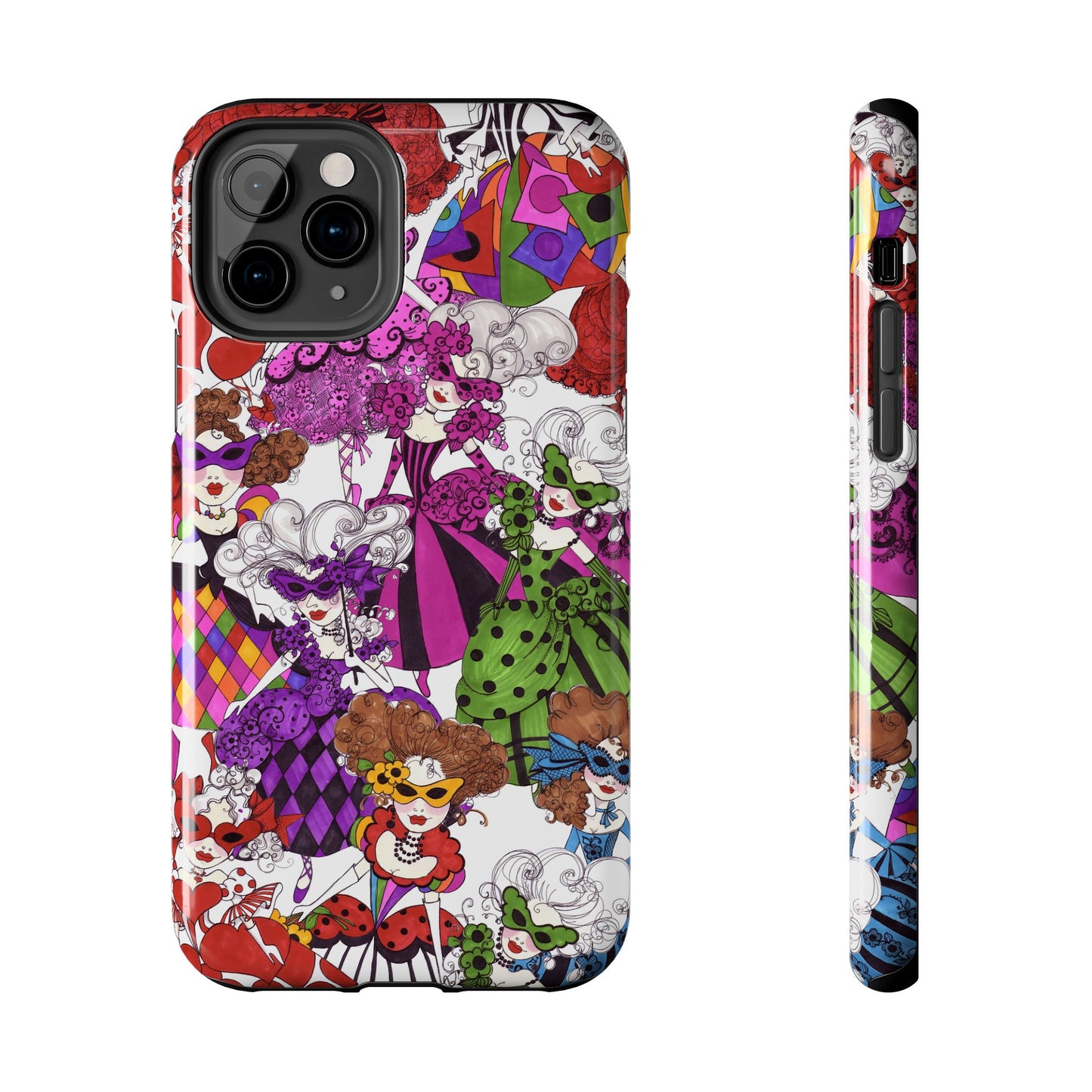 Crowded Dance Floor White Phone Case