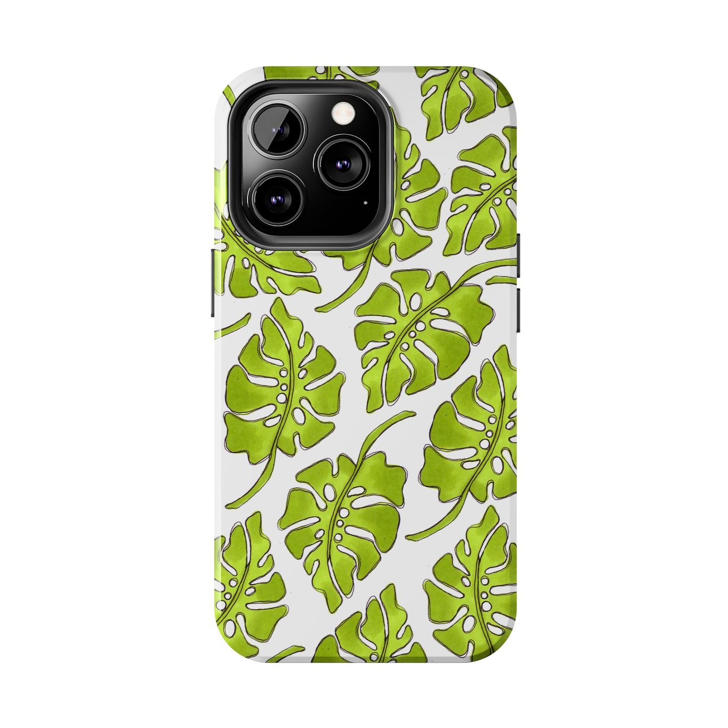 Big Leaf White Phone Case