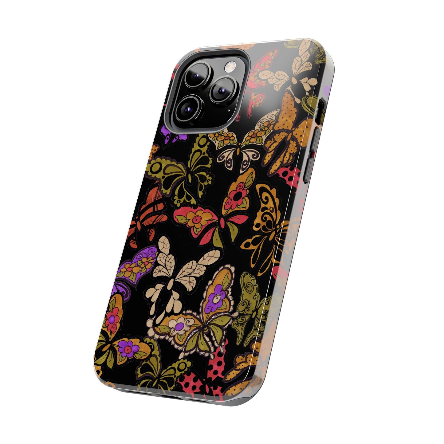 Flighty Black Phone Case