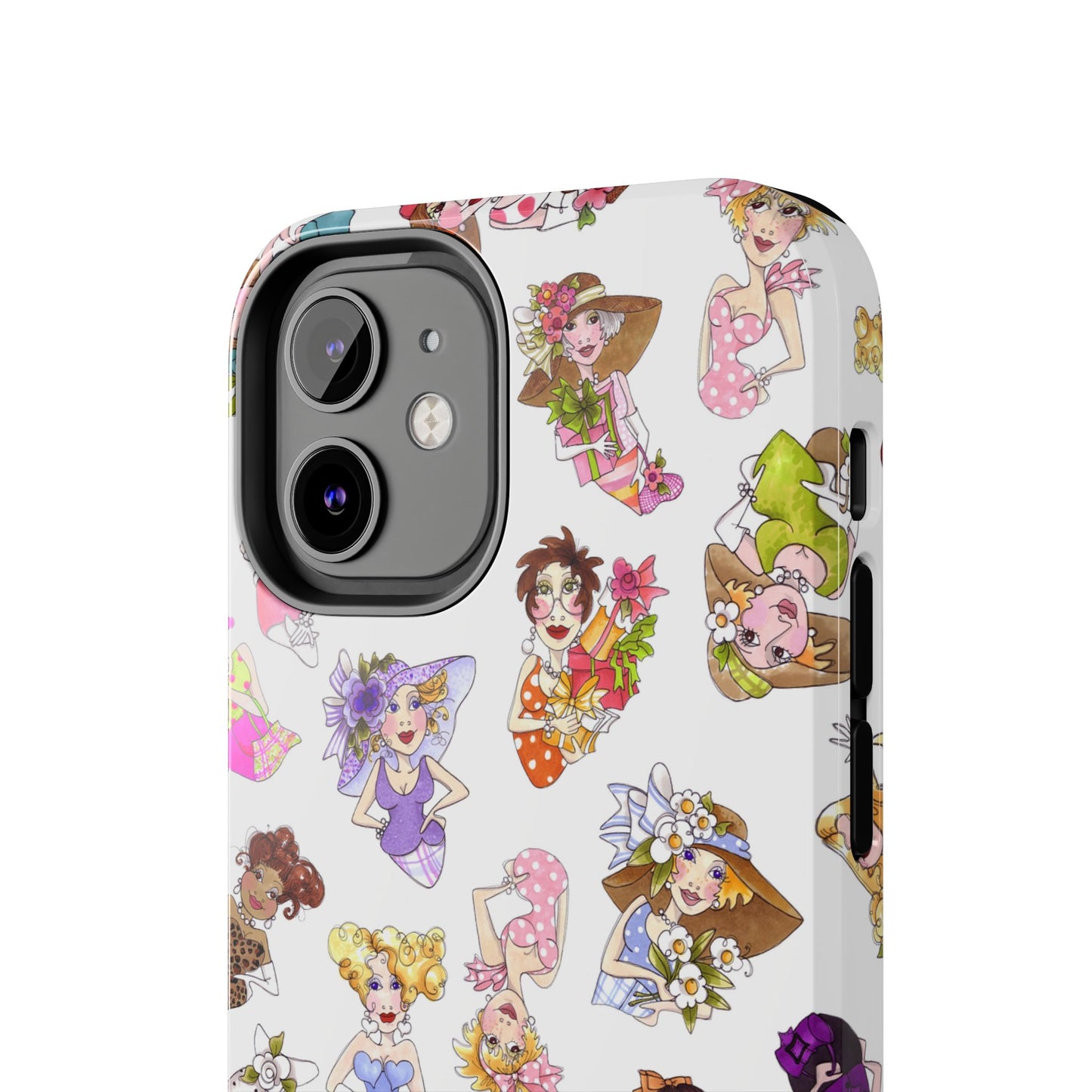 Fast Women Tossed White Phone Case