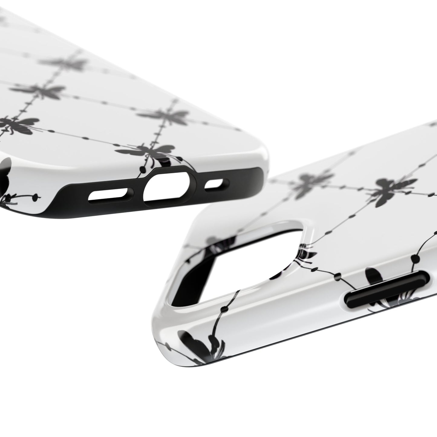 Beaded Bees White Phone Case