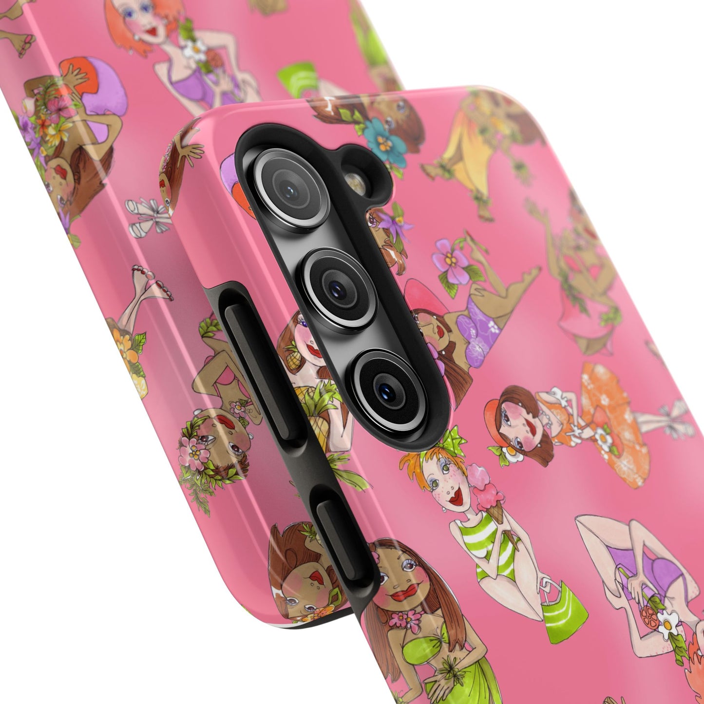 Island Toss Pink Phone Case