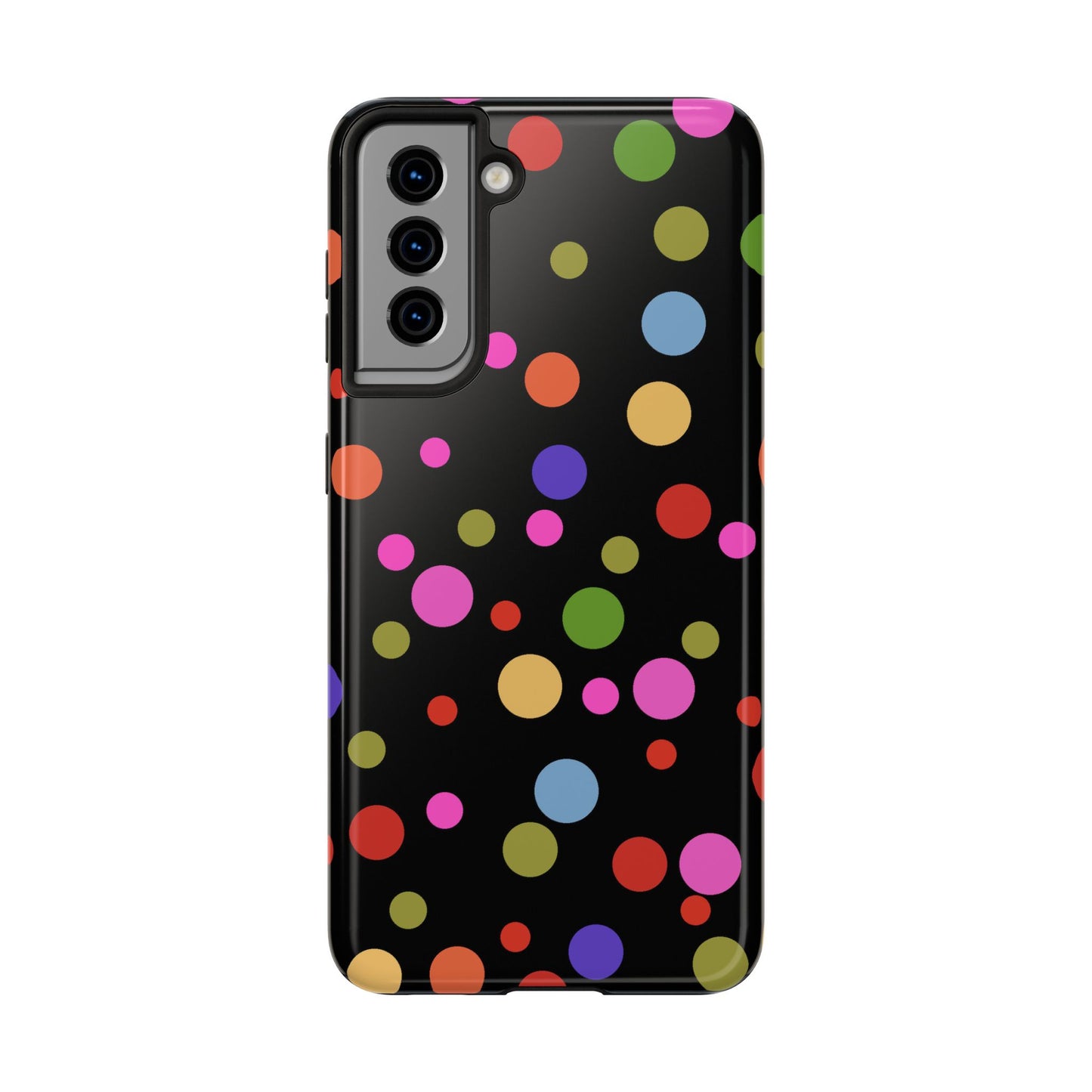 Dot Assortment Black Phone Case
