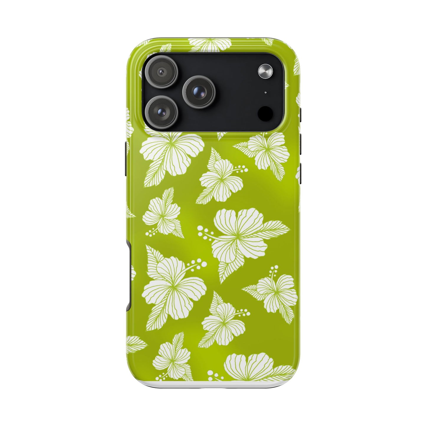 Hibiscus Green Phone Case