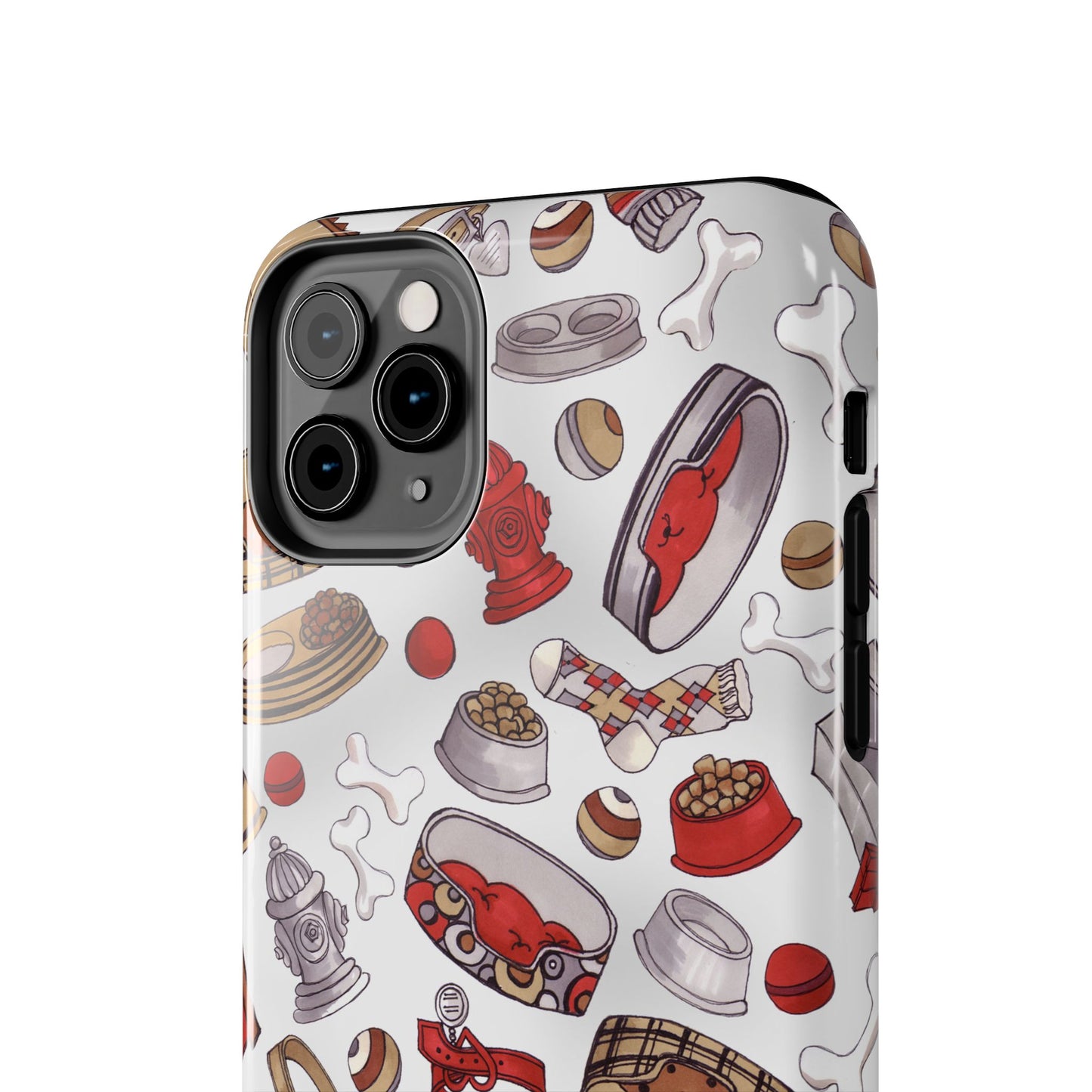 Doggie Stuff Gray Phone Case