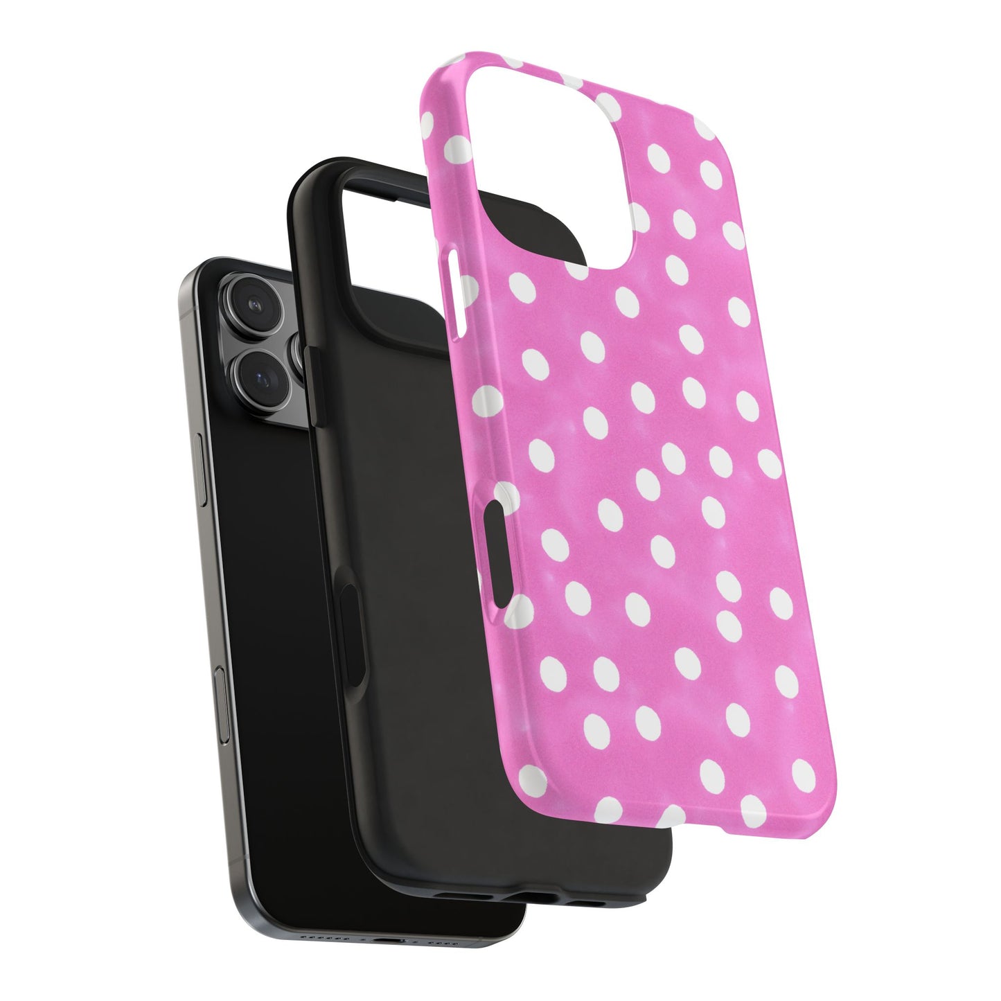 Plump Dots Pink Phone Case