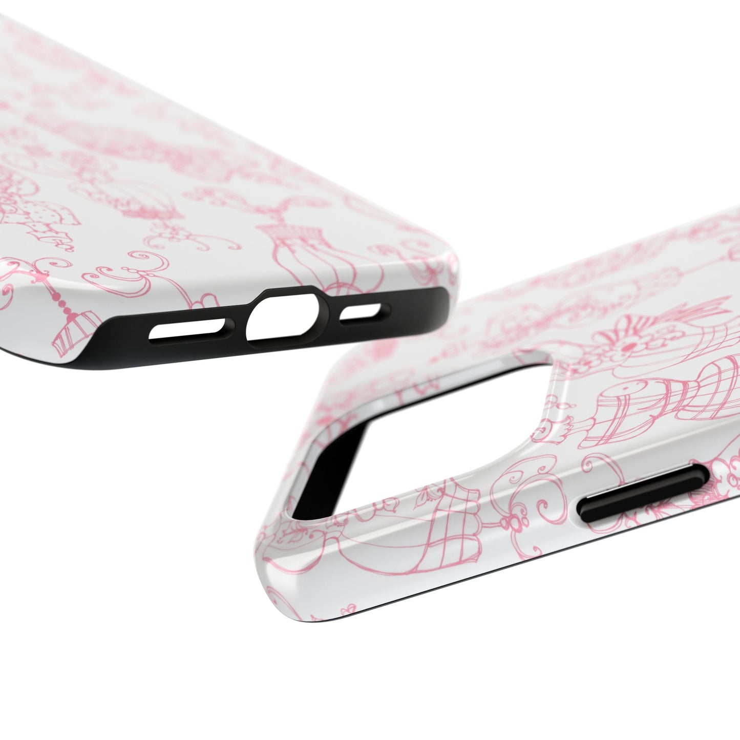 Mannequinique White / Pink Phone Case