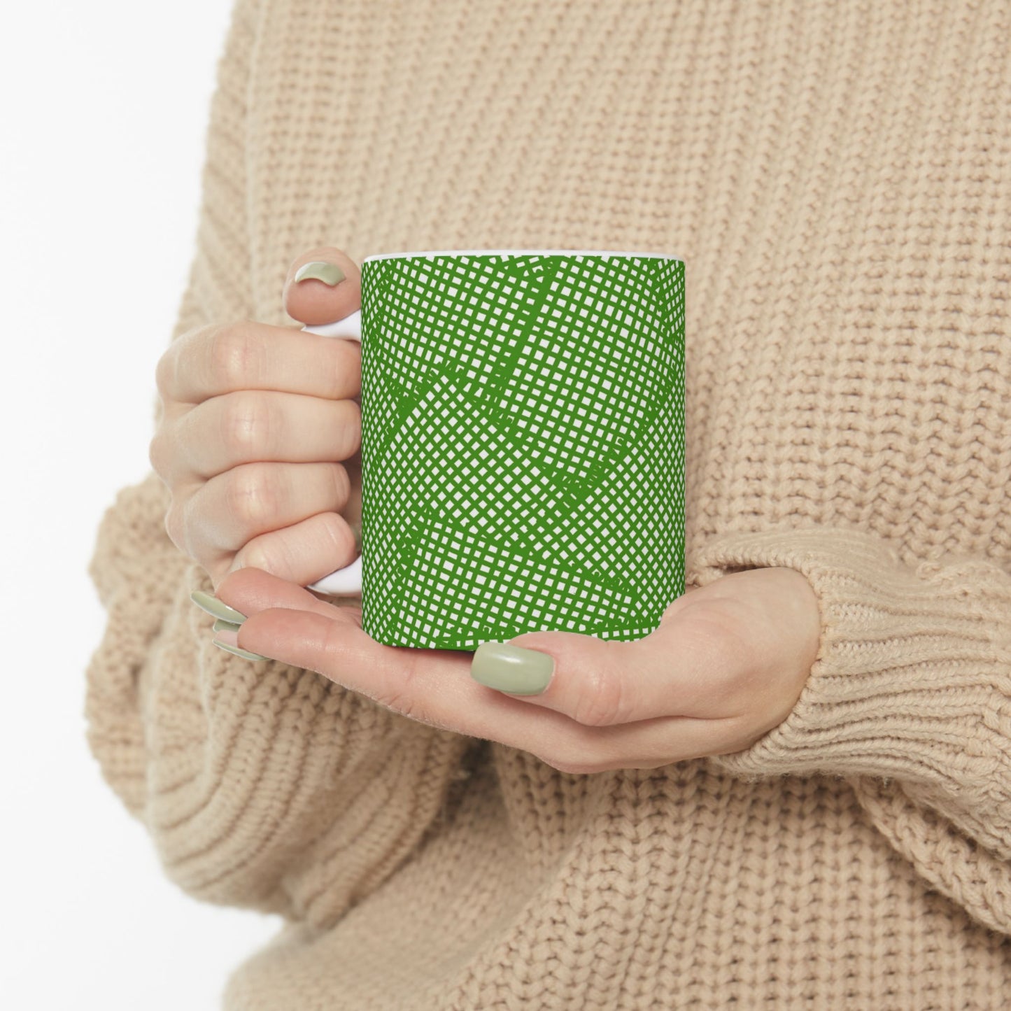 Check Patch Large Green Cup