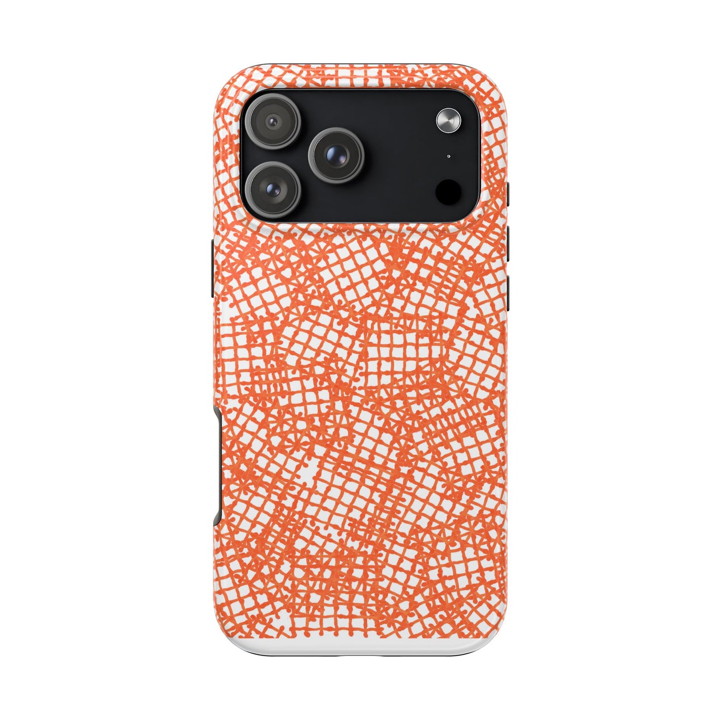 Random Waffle Orange Phone Case