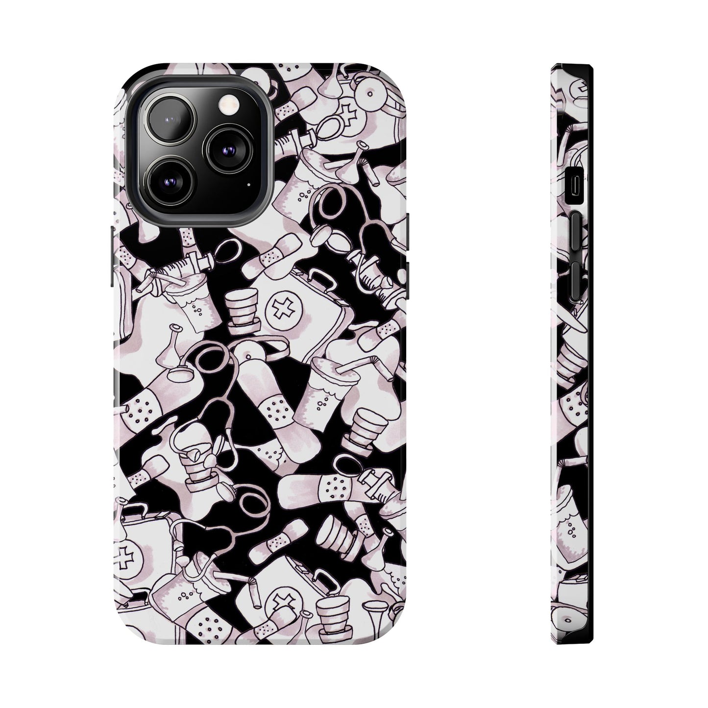 Med Stuff Black Phone Case