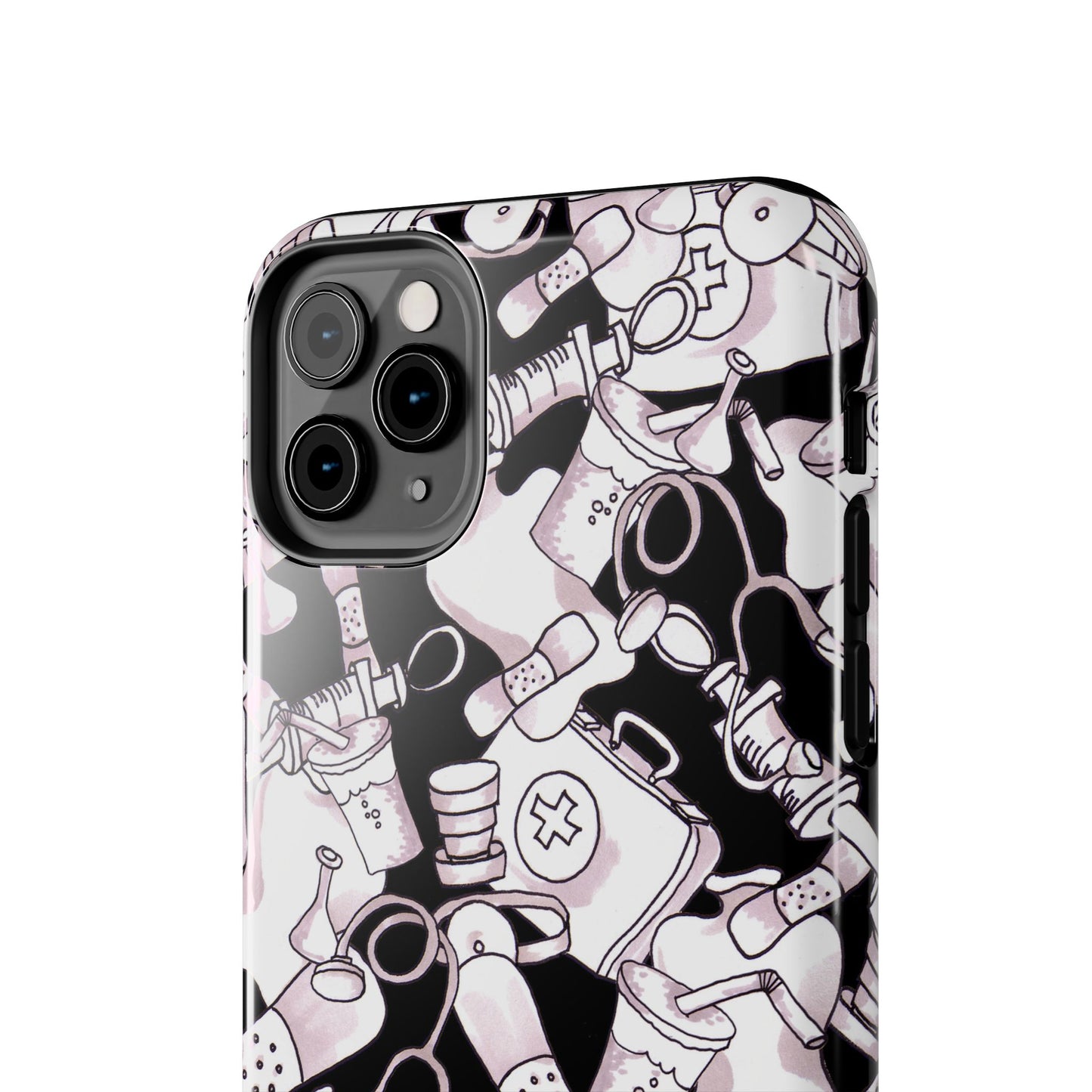 Med Stuff Black Phone Case