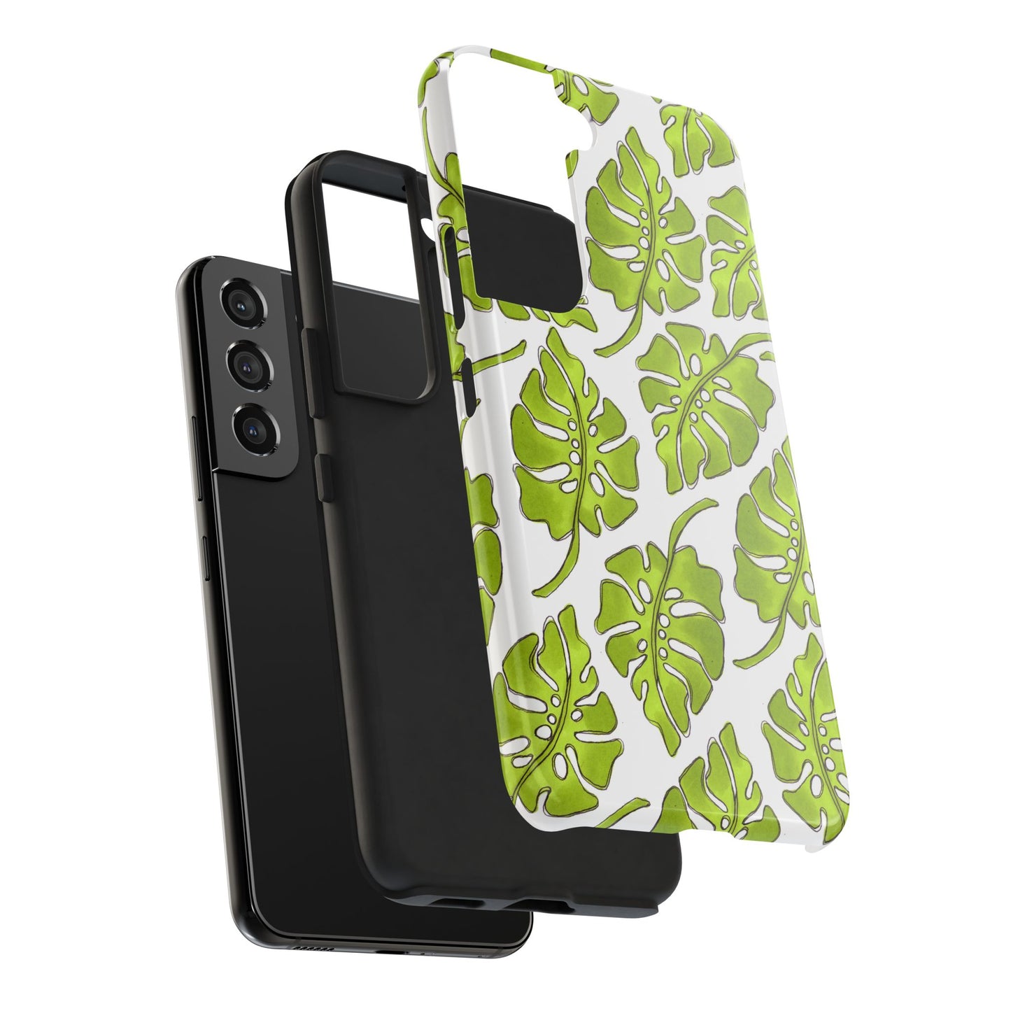 Big Leaf White Phone Case