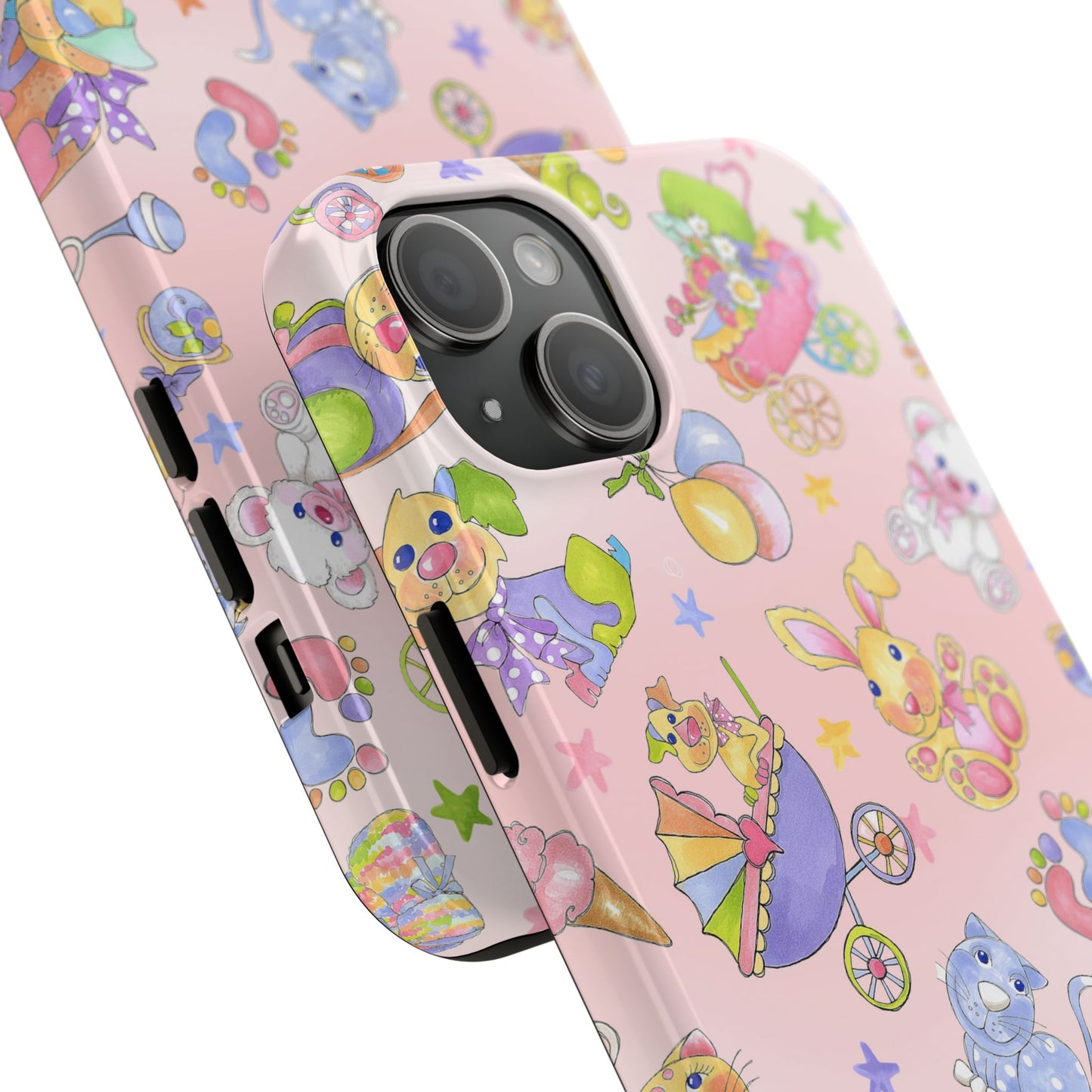 Busy Baby Pink Phone Case