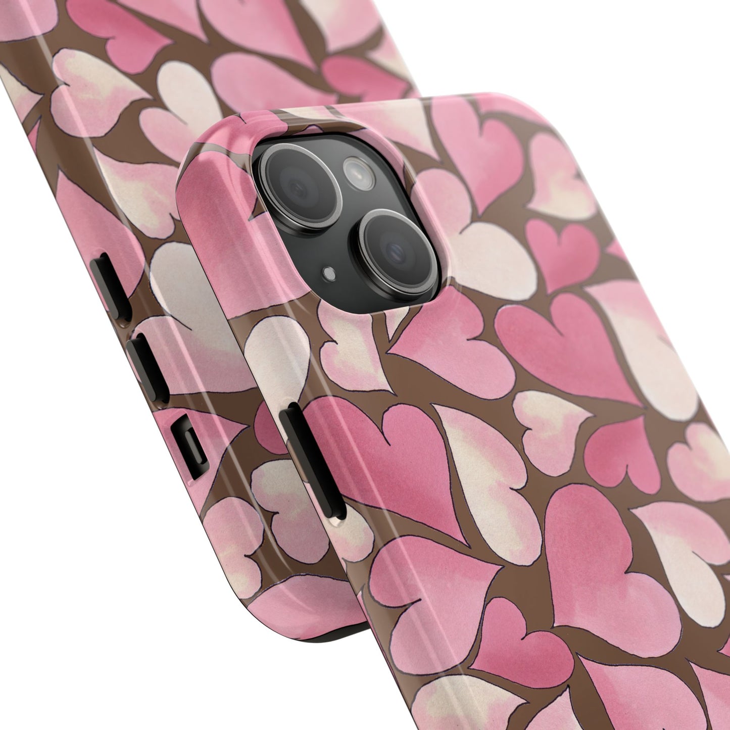 Hearts Chocolate Phone Case