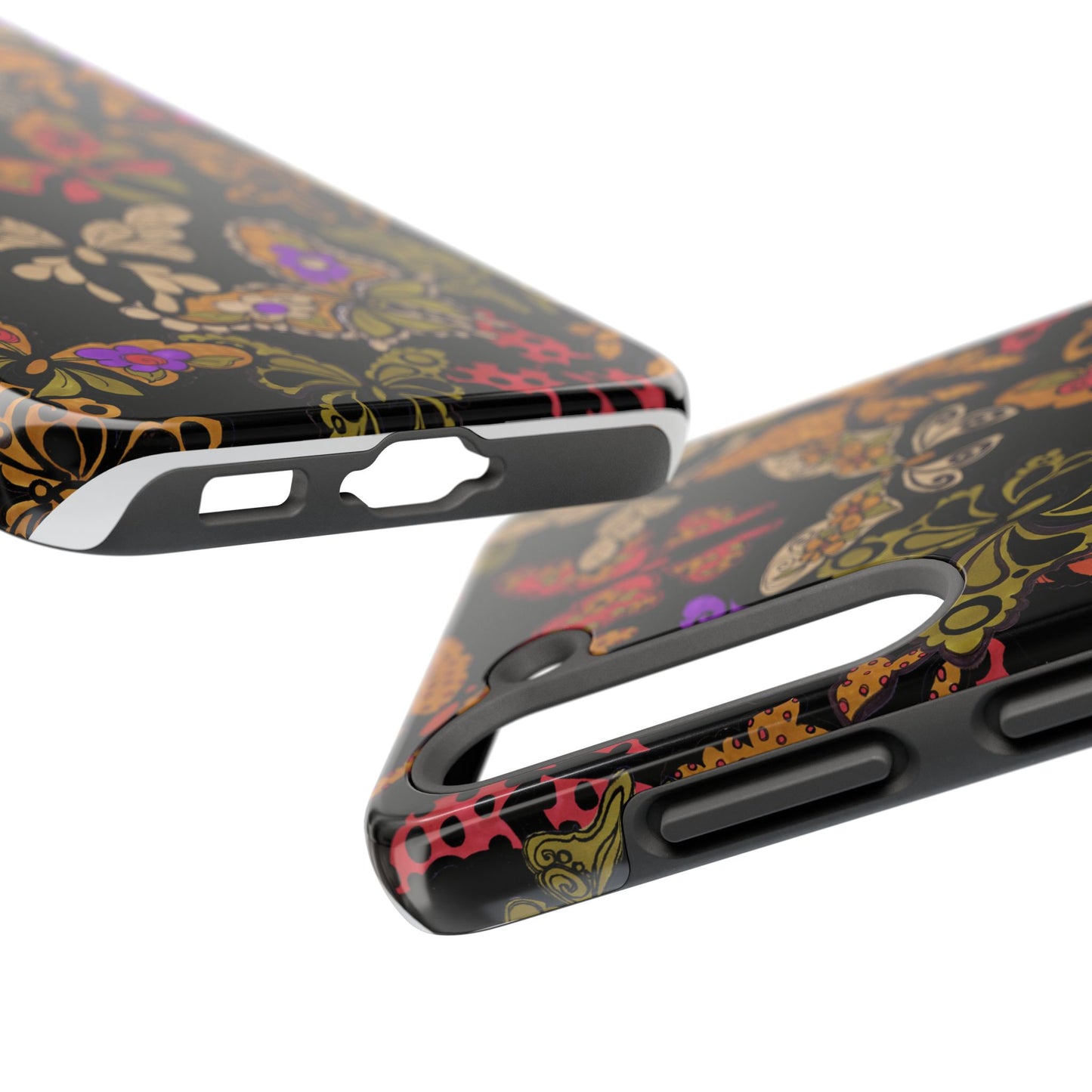 Flighty Black Phone Case