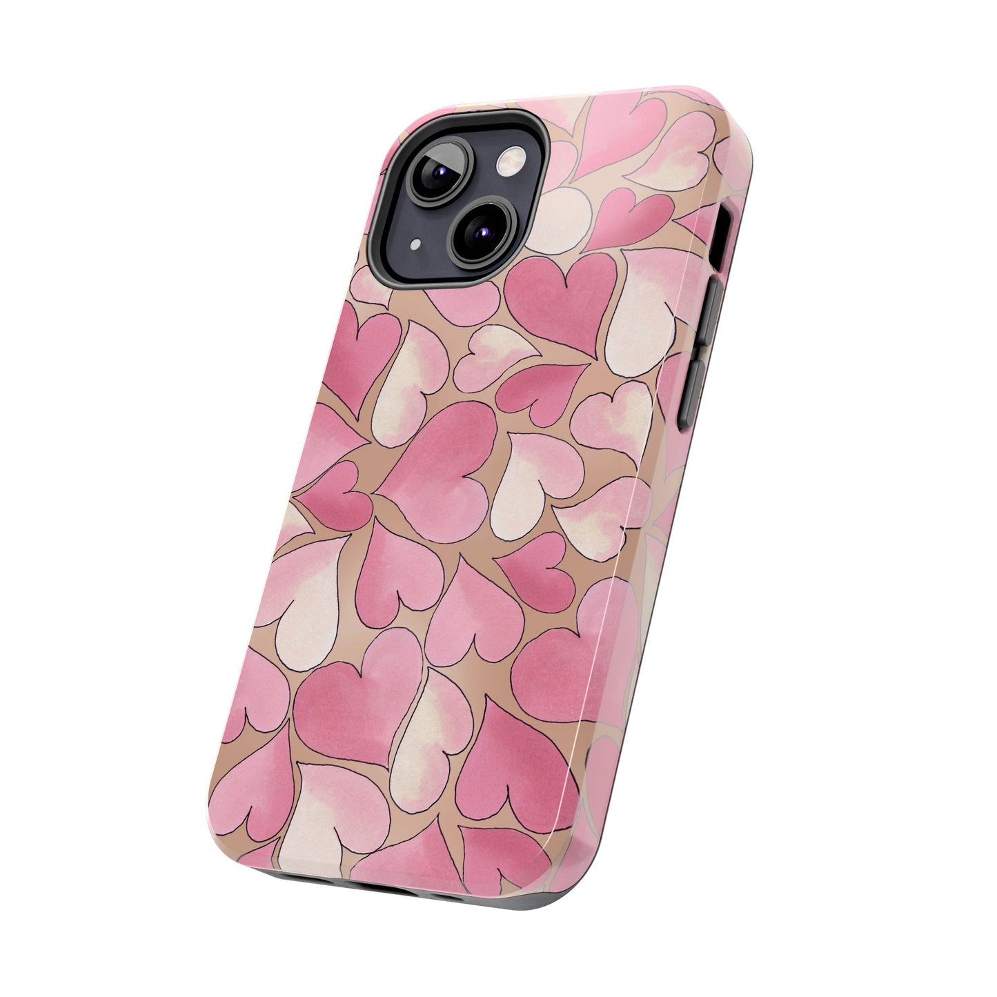 Hearts Malt Phone Case