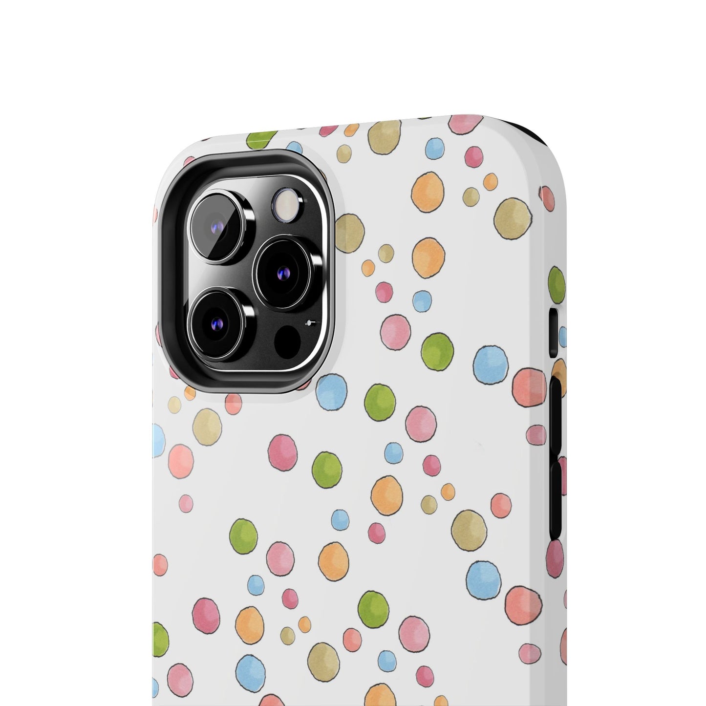 Clown Dots White Phone Case