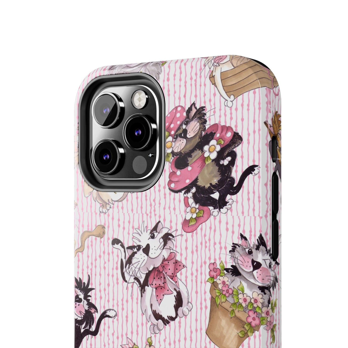 Fancy Cats Pink Phone Case