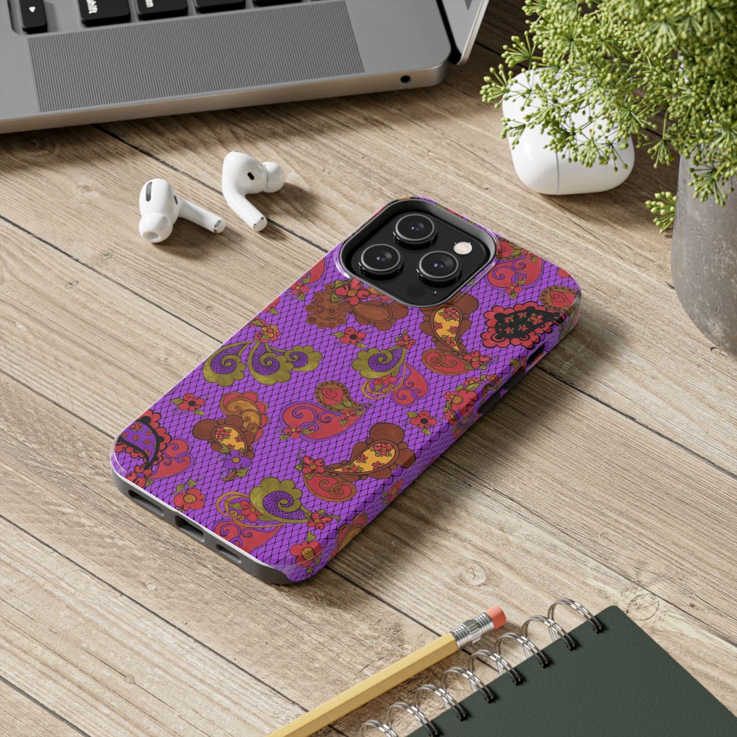 Posie Paisley Purple Phone Case